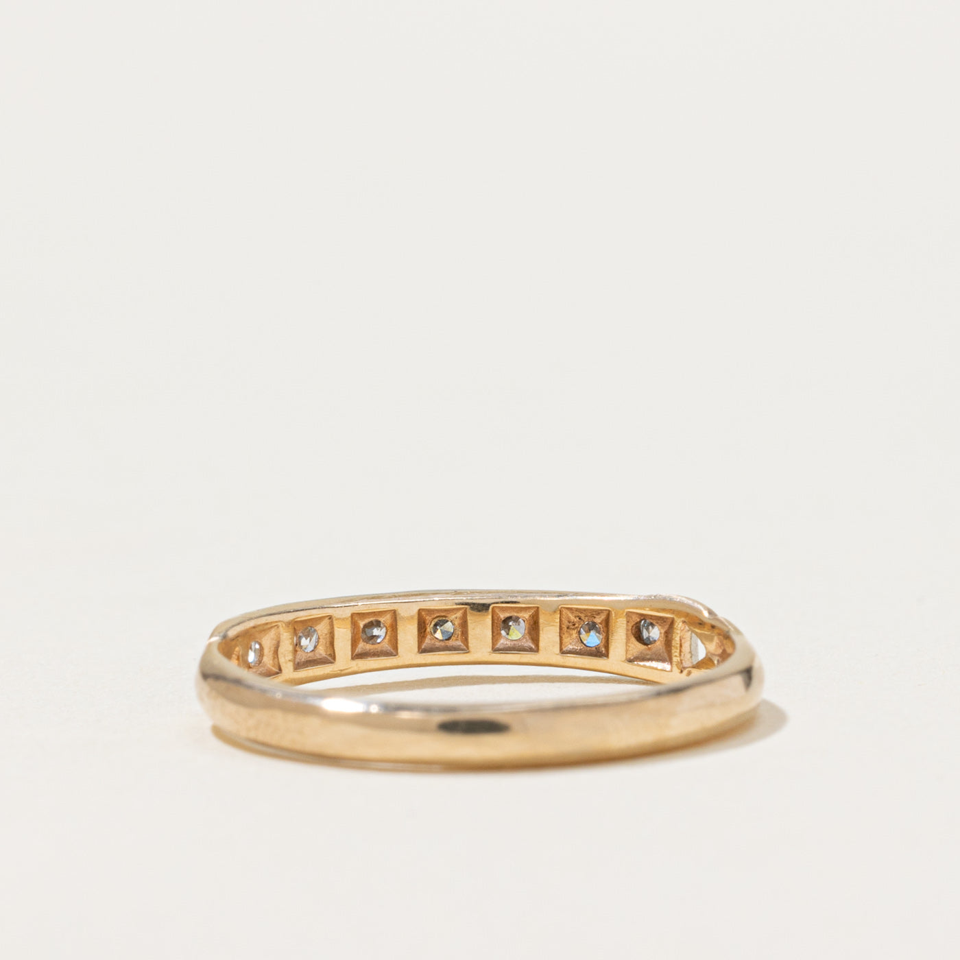 Seven Stone Diamond Band | 0.10ctw | SZ 4.75