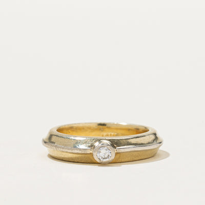 Single Stone Diamond Band | 0.06ct | SZ 4.5