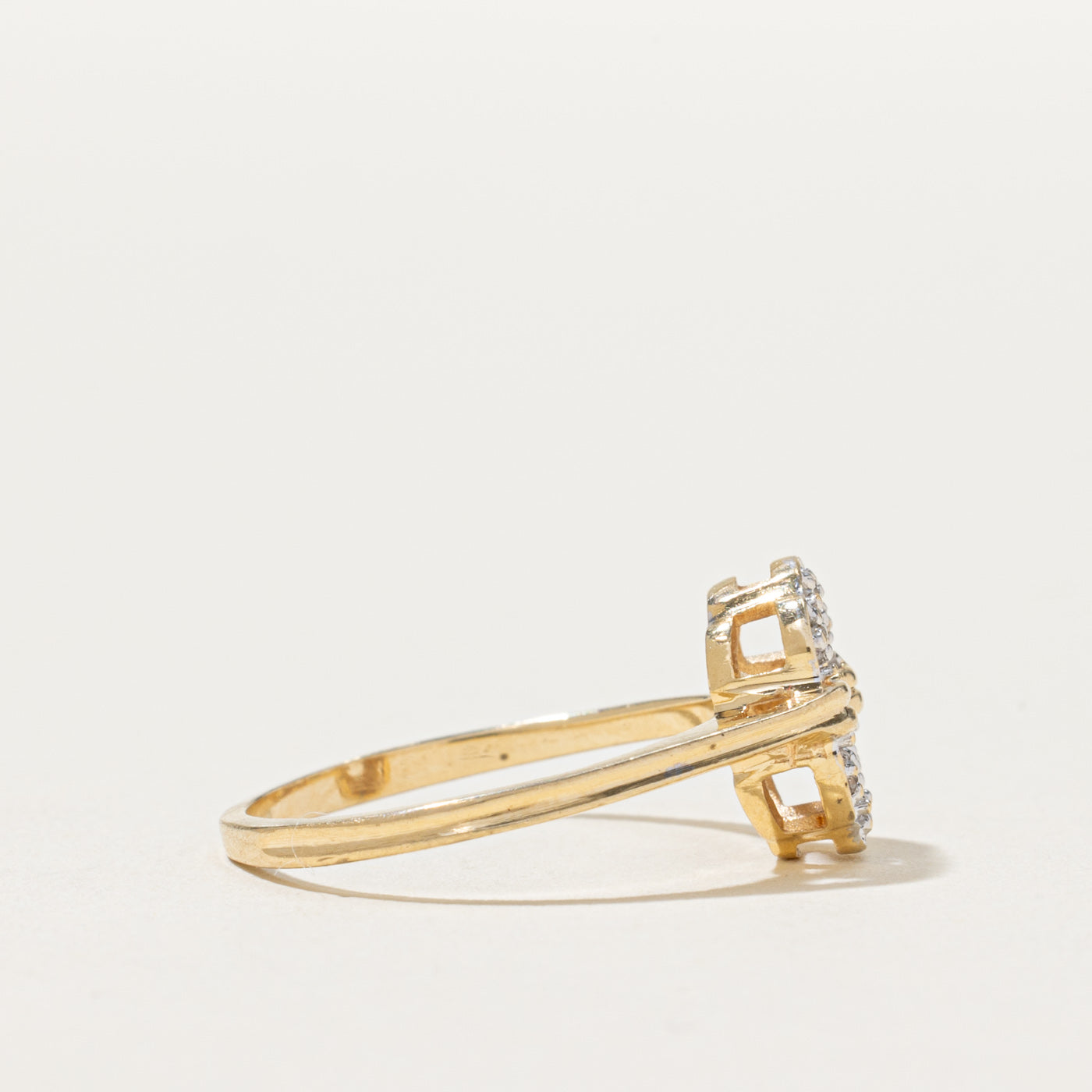 Open Halo Diamond Ring | 0.05ctw | SZ 6