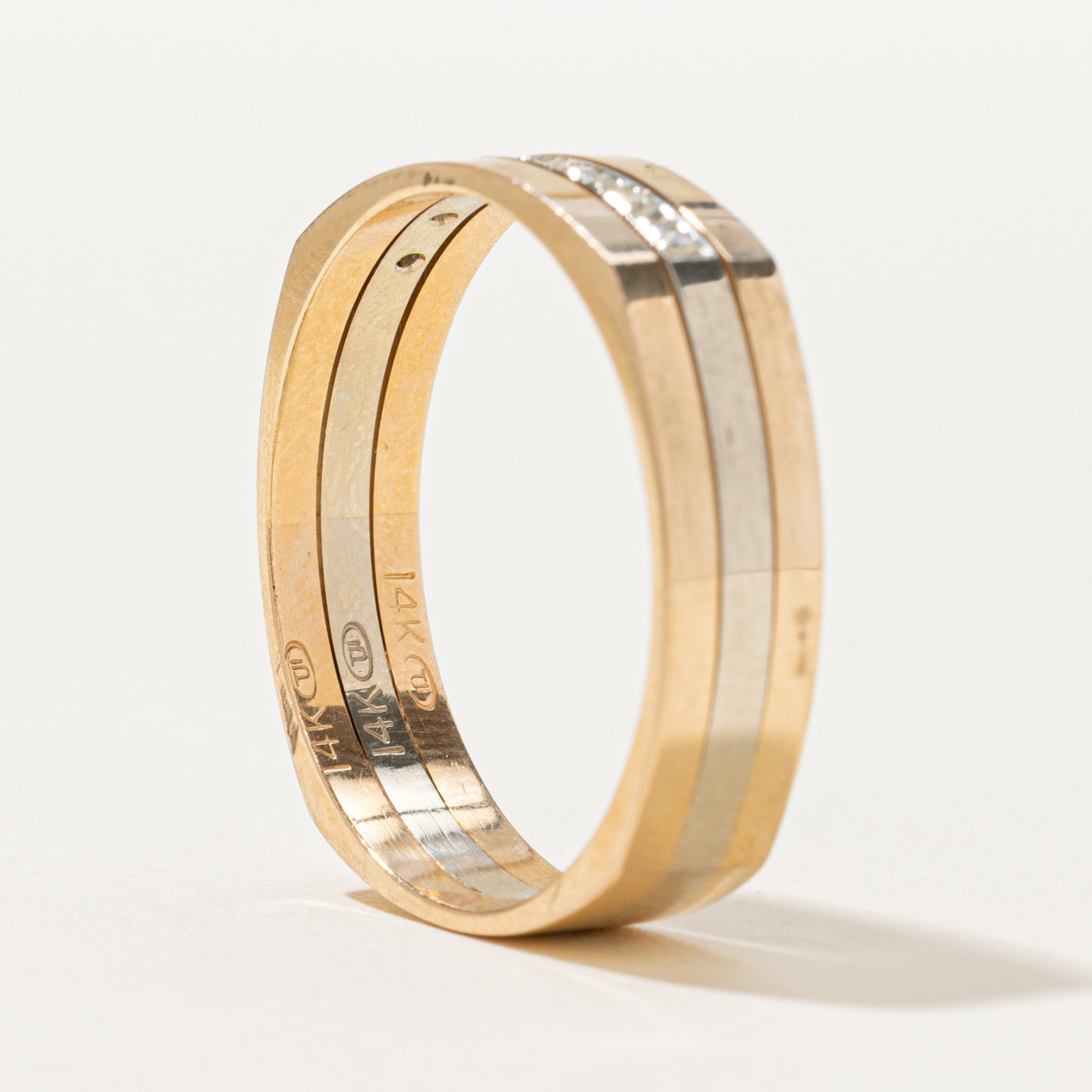 Seven Stone Diamond Band | 0.11ctw | SZ 14