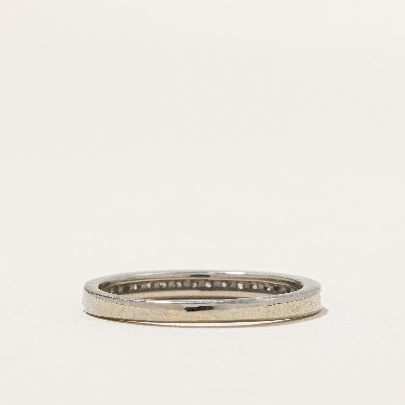 Channel Set Semi Eternity Diamond Band | 0.06ctw | SZ 5.75