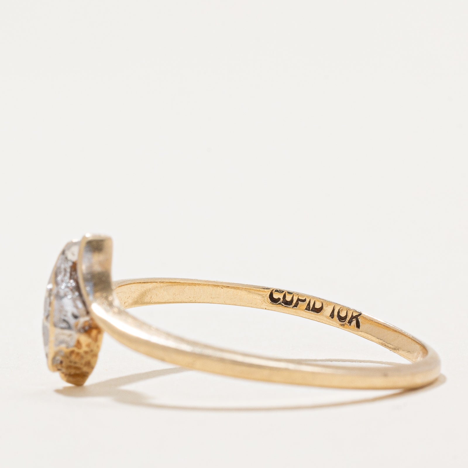 Diamond Bypass Ring | 0.02ctw | SZ 6