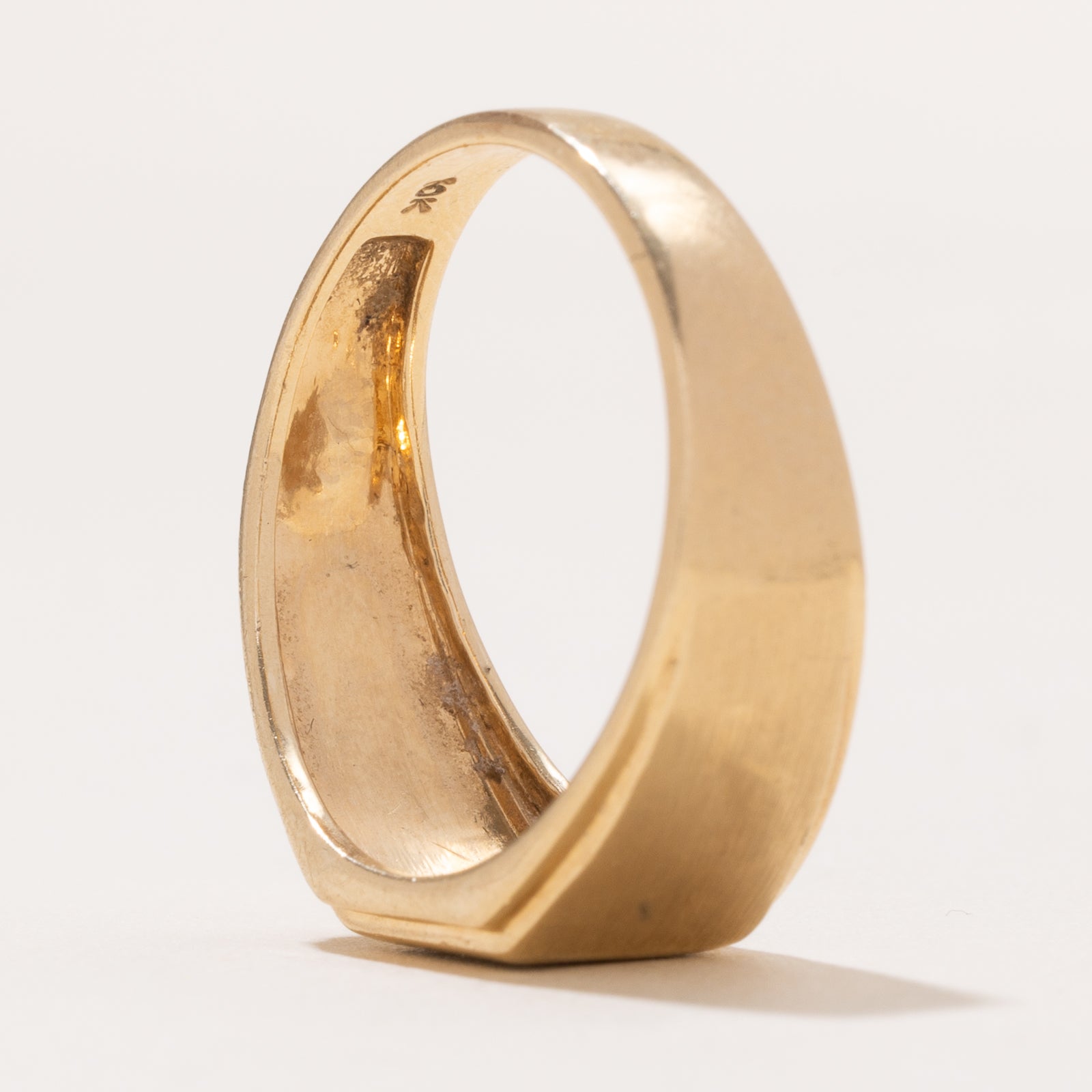Diamond Cluster Signet Ring | 0.005ct | SZ 10.75