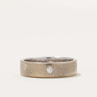 Flush Set Diamond Band | 0.04ct | SZ 5.75