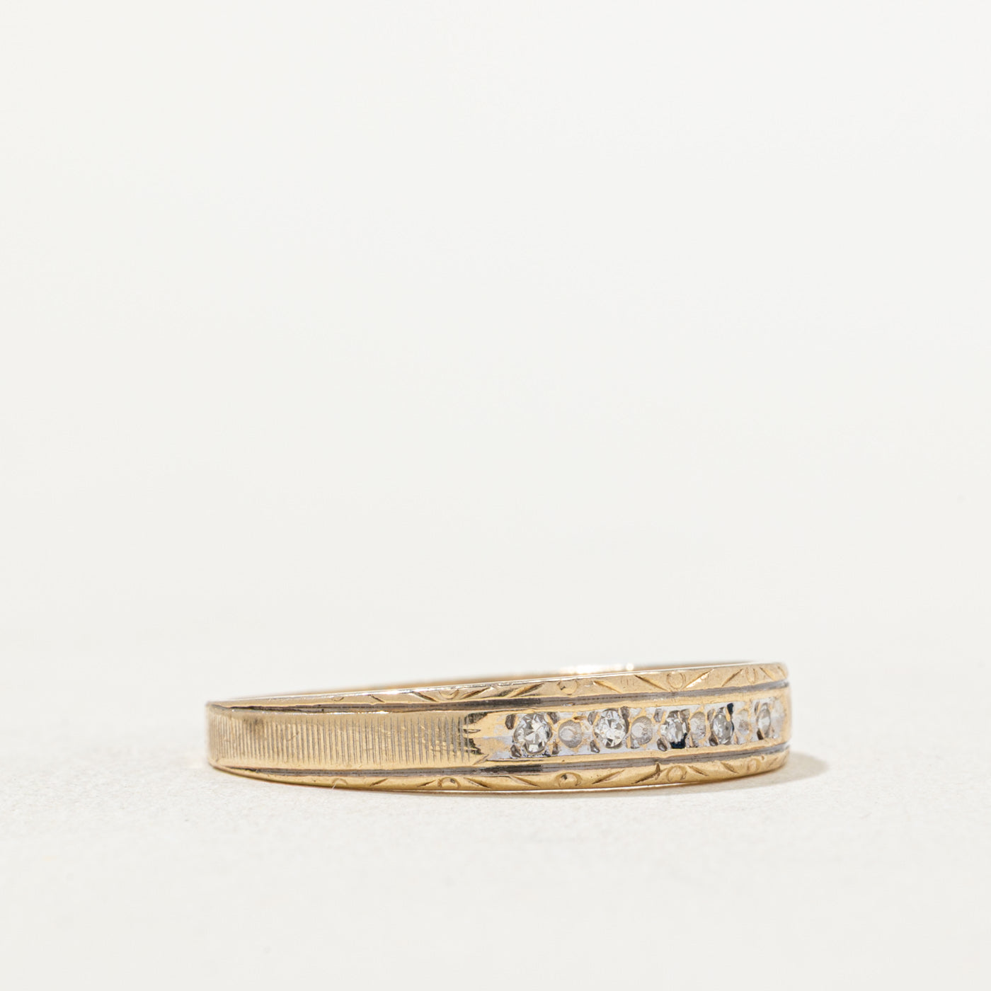 Five Stone Diamond Band | 0.025ctw | SZ 8.5