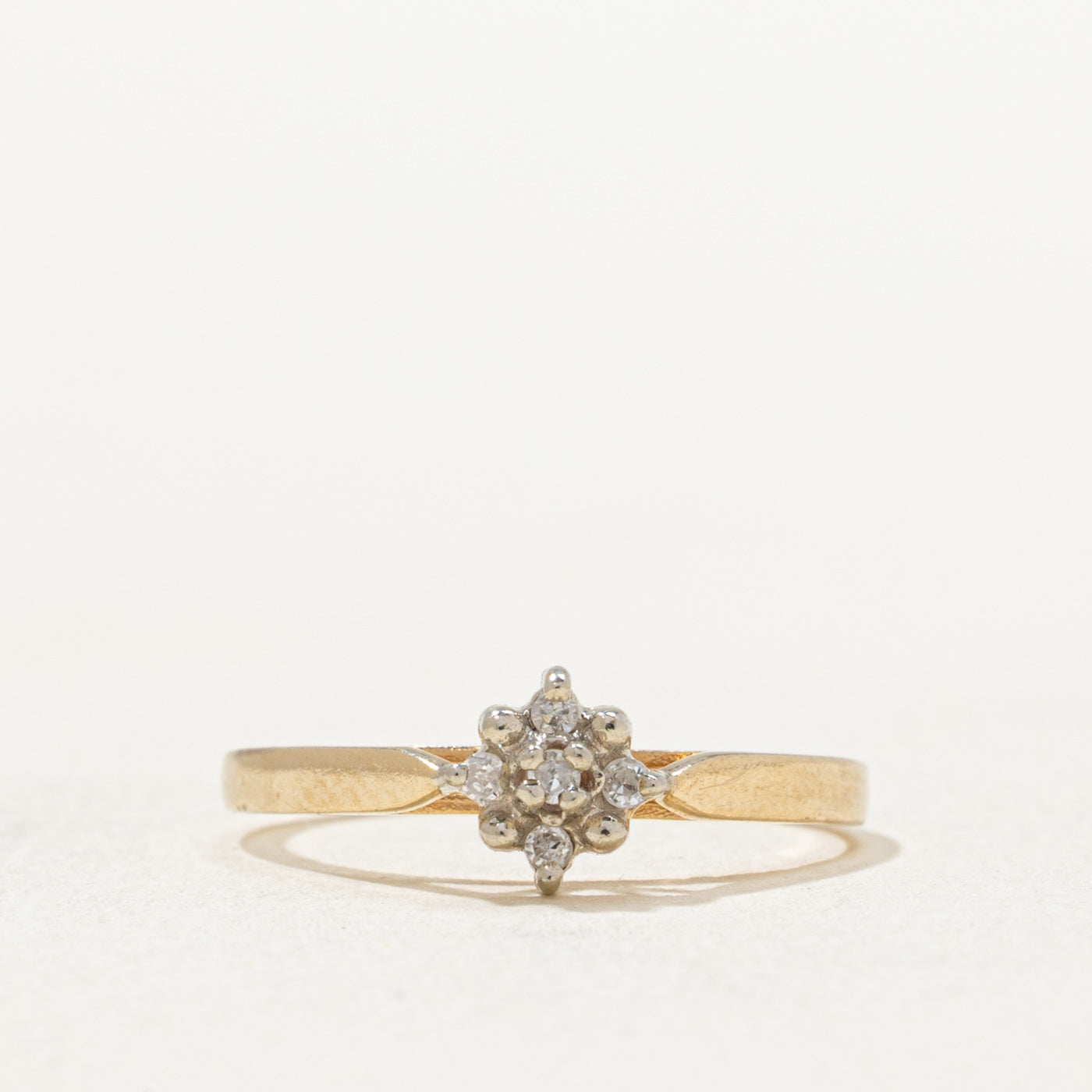 Cluster Diamond Ring | 0.025ctw | SZ 3.5