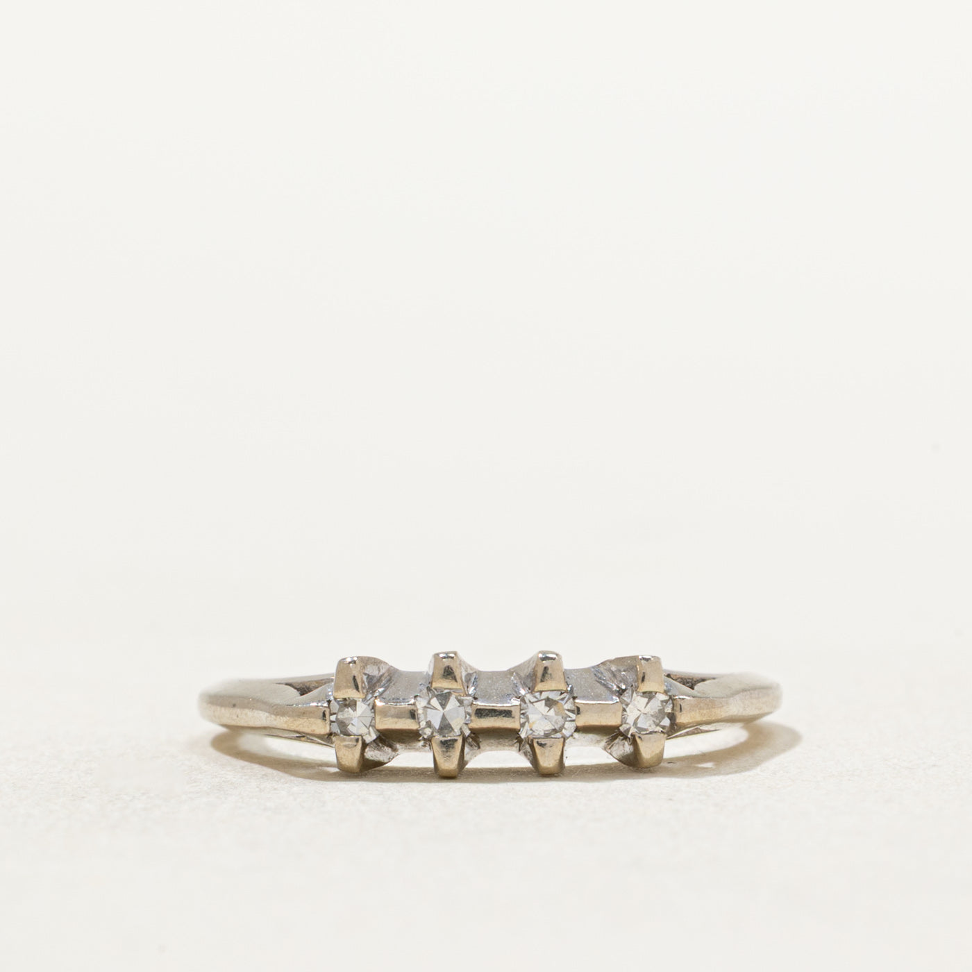 Four Stone Diamond Ring | 0.10ctw | SZ 5.5
