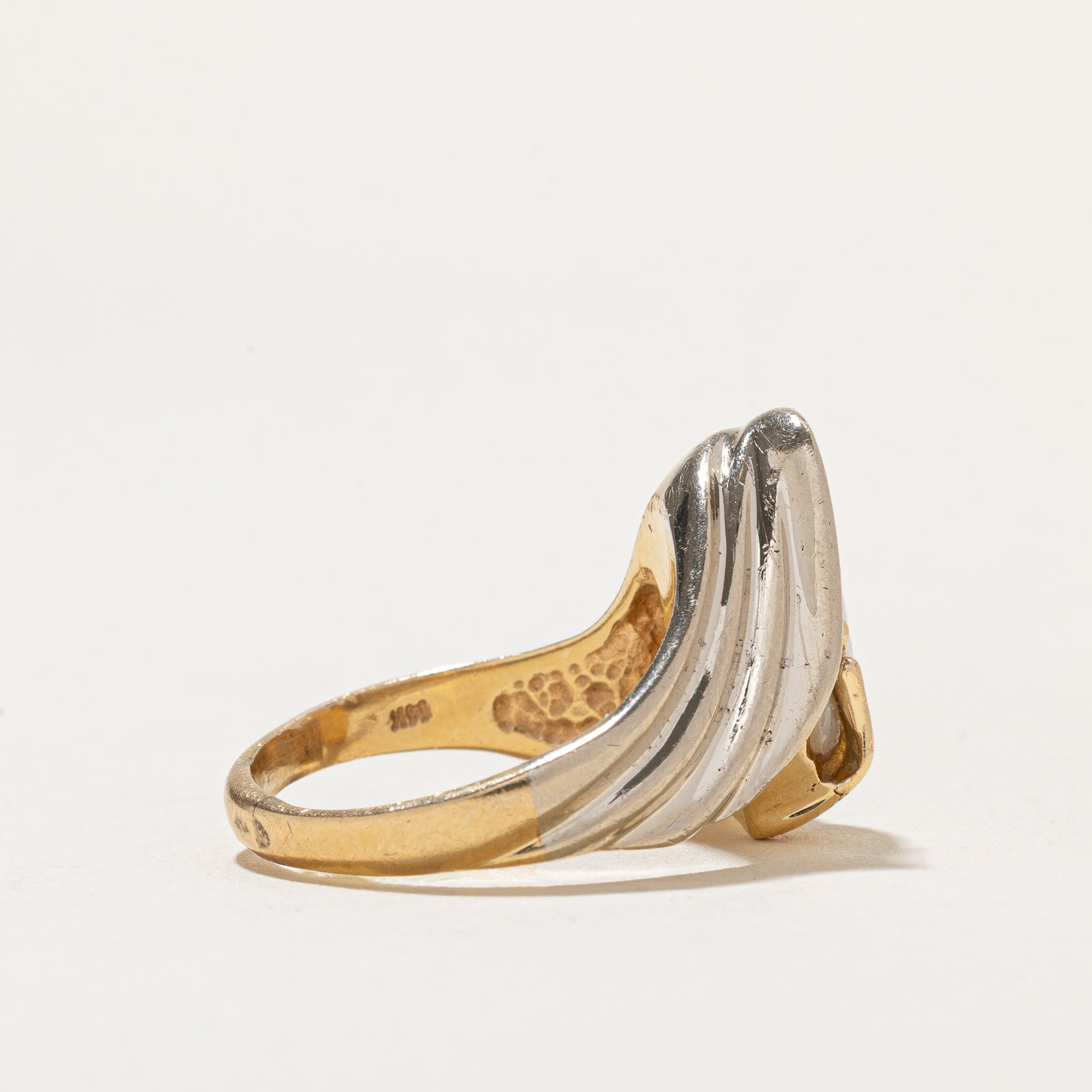 Baroque Pearl Abstract Ring | SZ 7.25