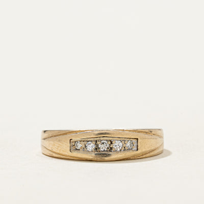 10K Five Stone Diamond Ring | 0.05ctw | SZ 5.75