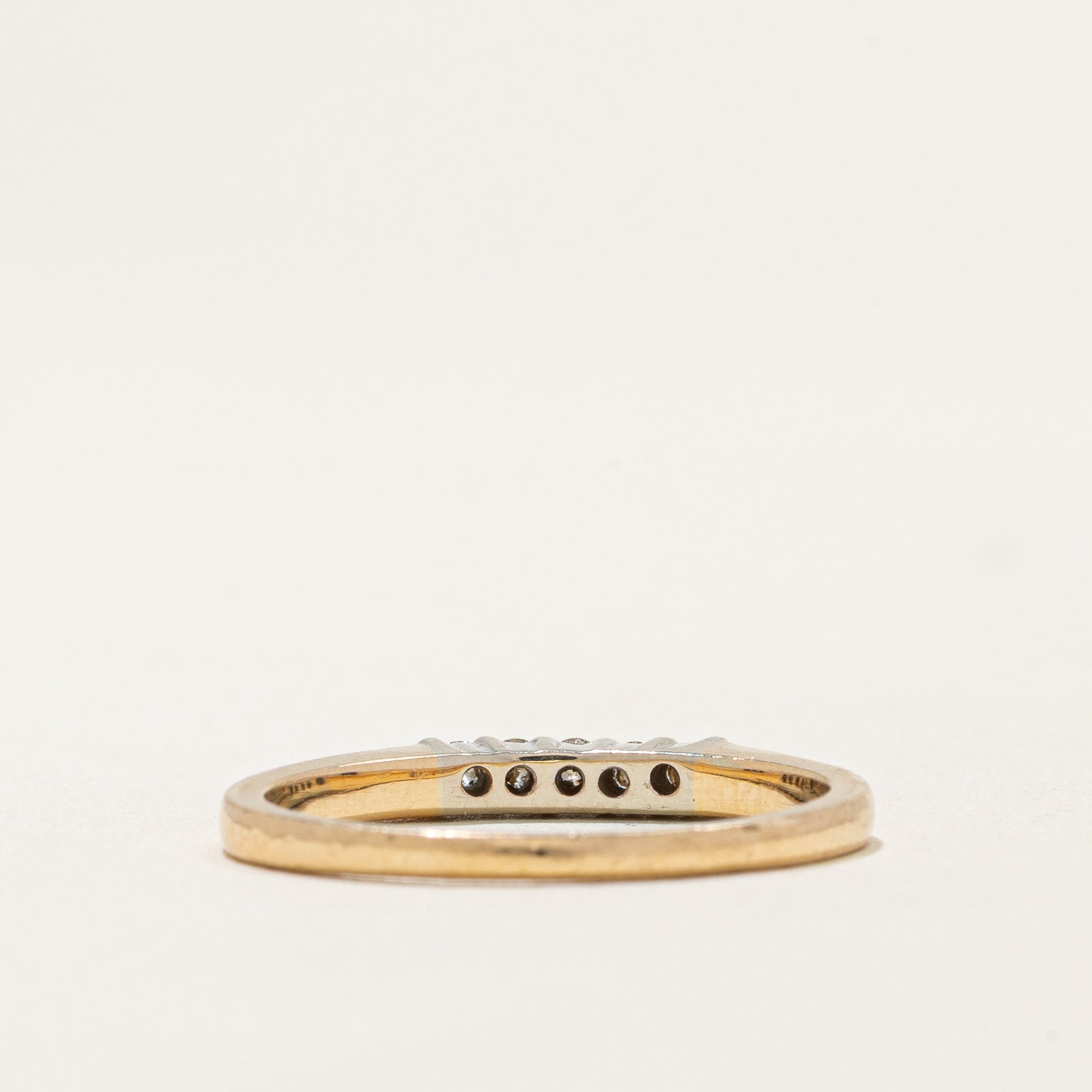 Five Stone Diamond Ring | 0.11ctw | SZ 5.75