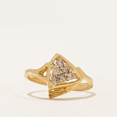 Cluster Diamond Ring | 0.12ctw | SZ 6.25