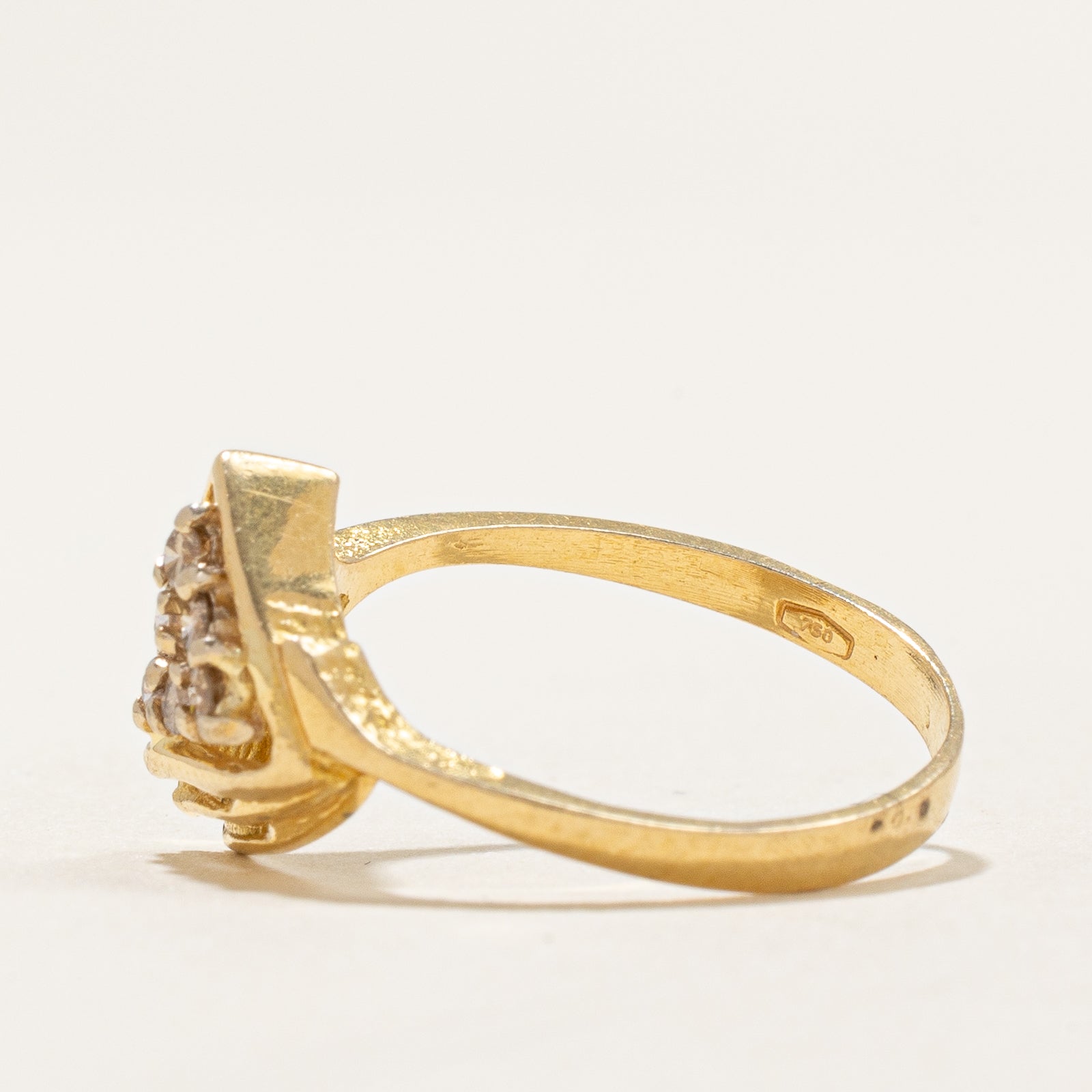 Cluster Diamond Ring | 0.12ctw | SZ 6.25