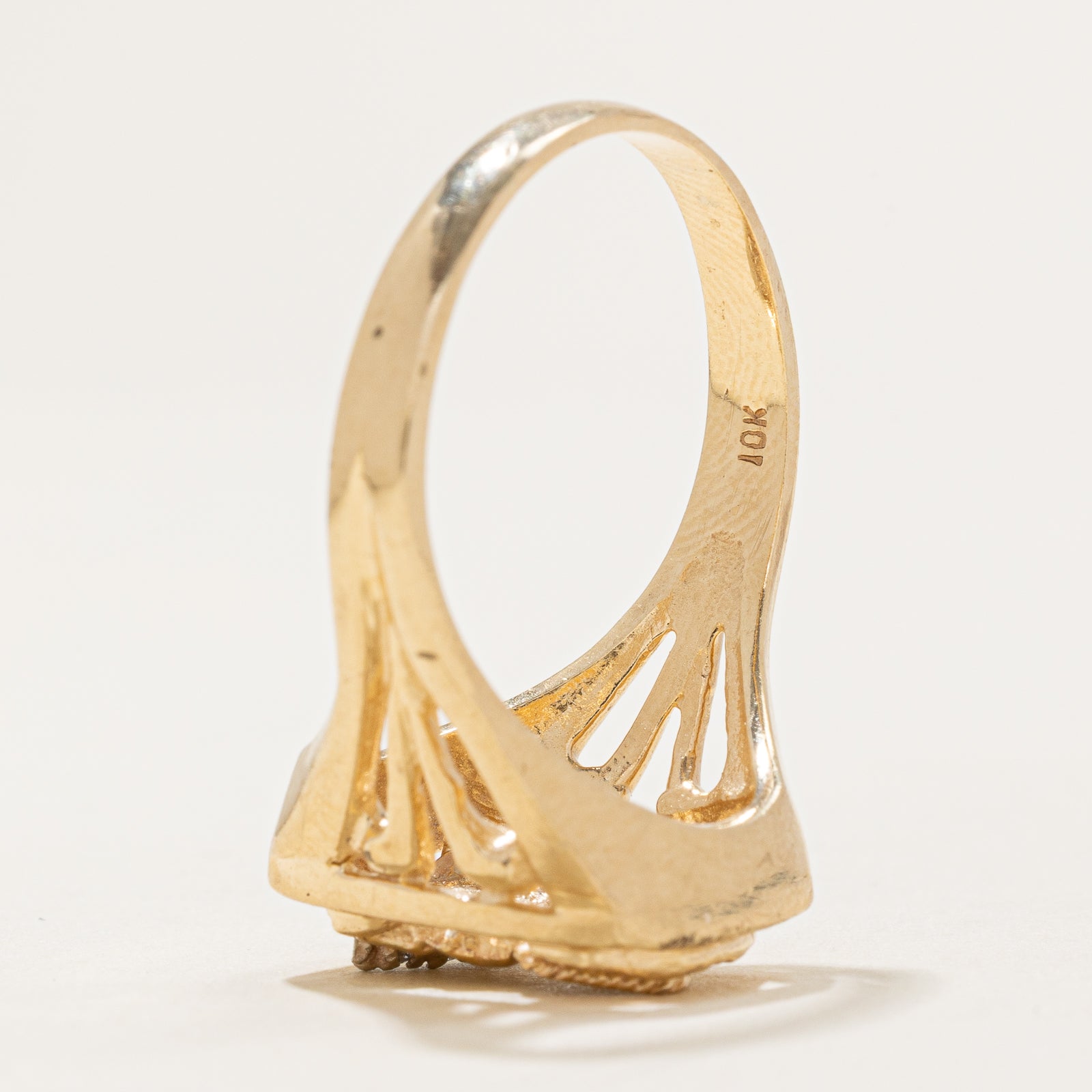 Diamond Portrait Ring | 0.012ctw | SZ 11