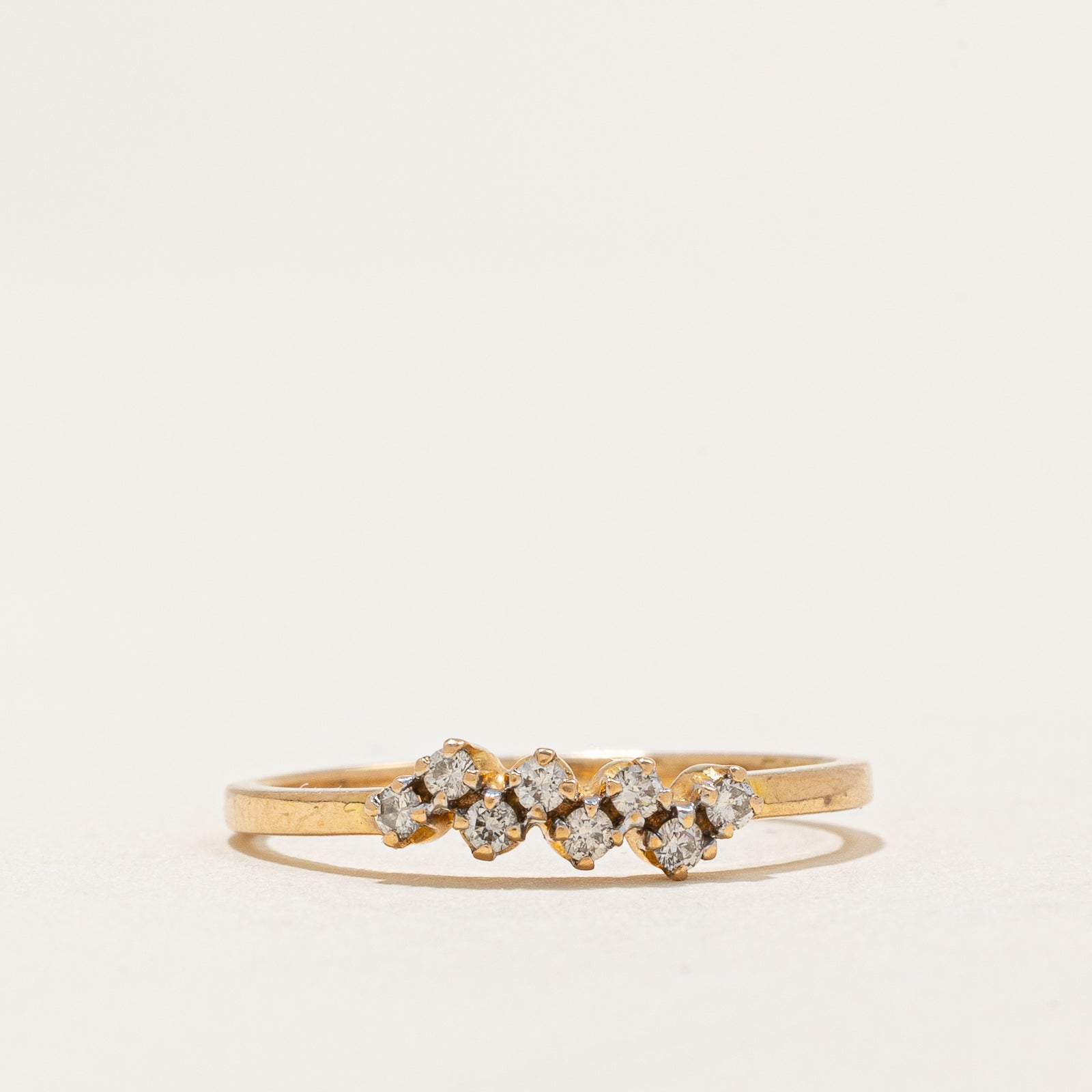 Cluster Diamond Ring | 0.08ctw | SZ 7