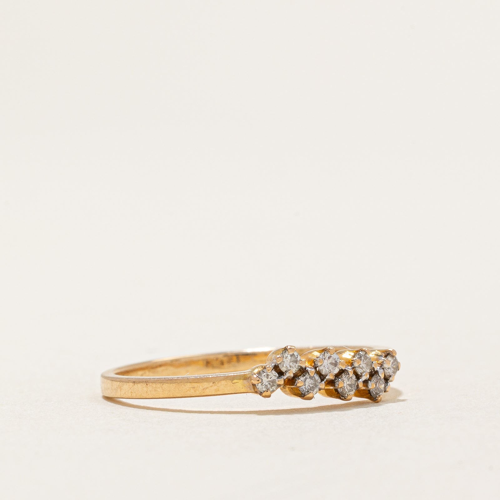 Cluster Diamond Ring | 0.08ctw | SZ 7