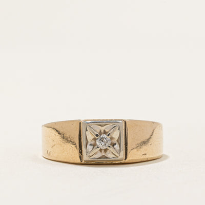 Single Stone Diamond Band | 0.025ct | SZ 7.75