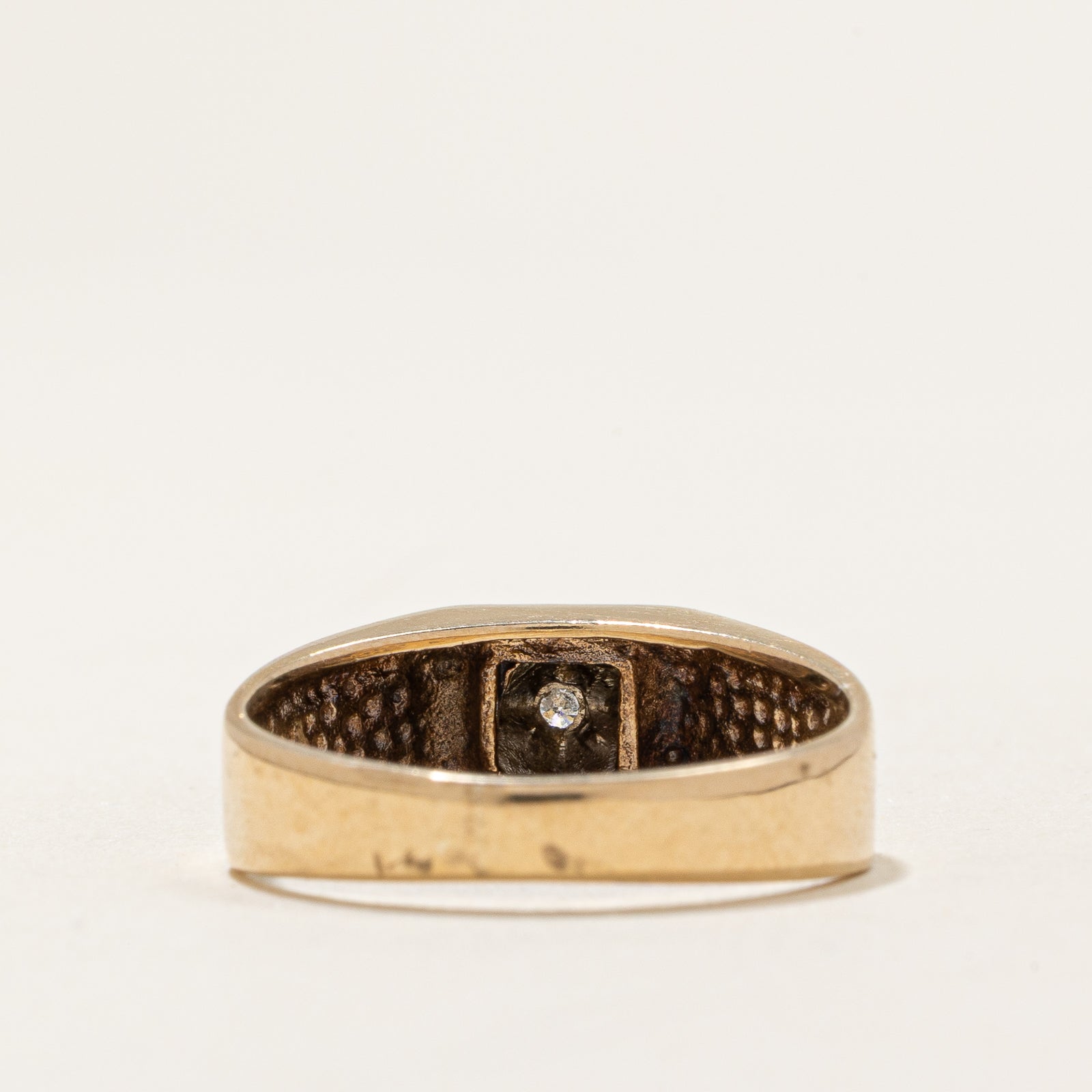 Single Stone Diamond Band | 0.025ct | SZ 7.75