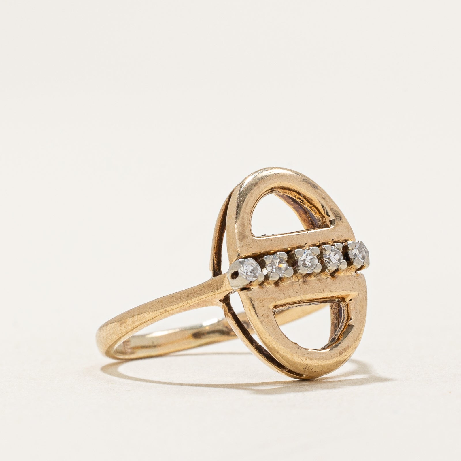 Five Stone Diamond Ring | 0.035ctw | SZ 4