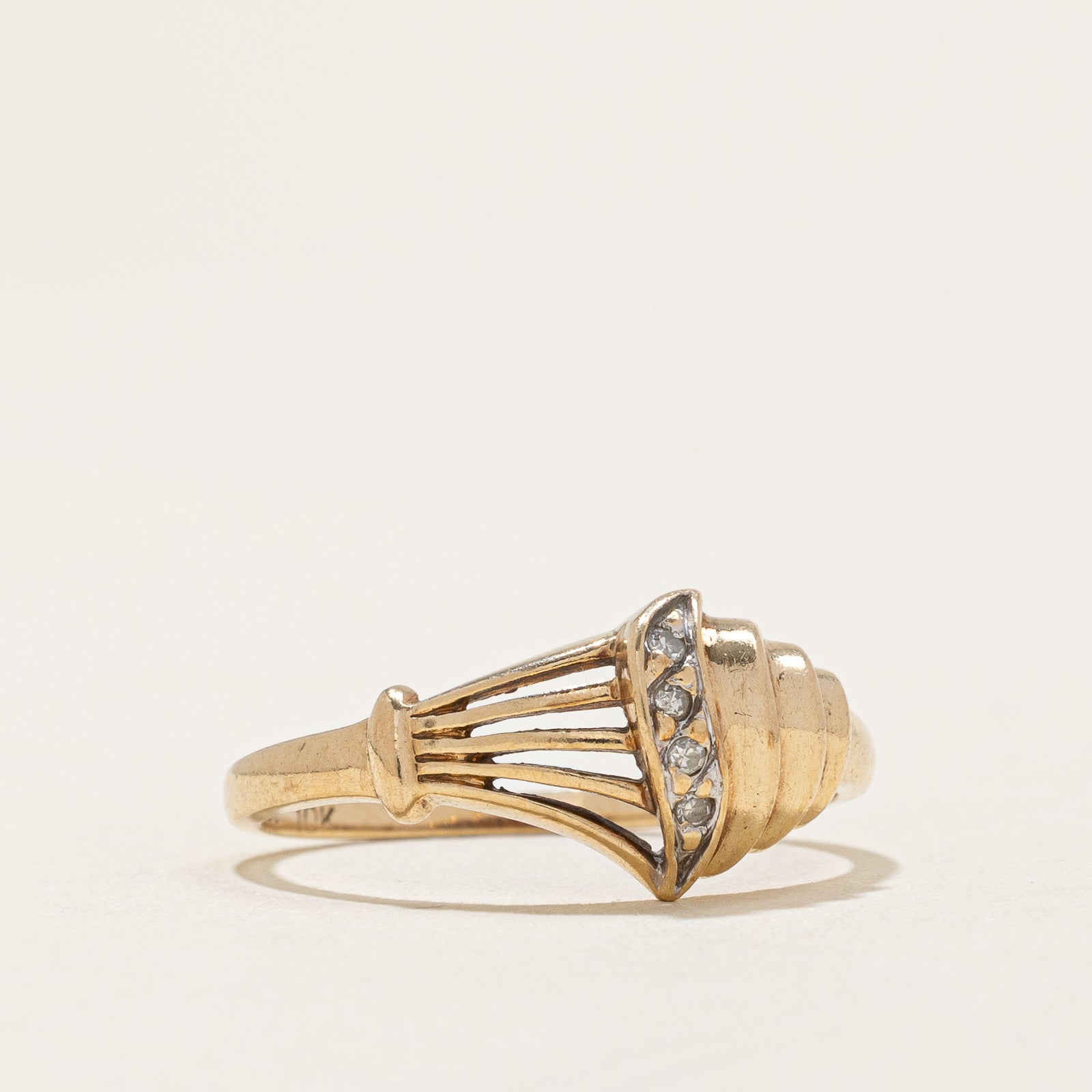 Diamond Ring | 0.02ctw | SZ 6.5