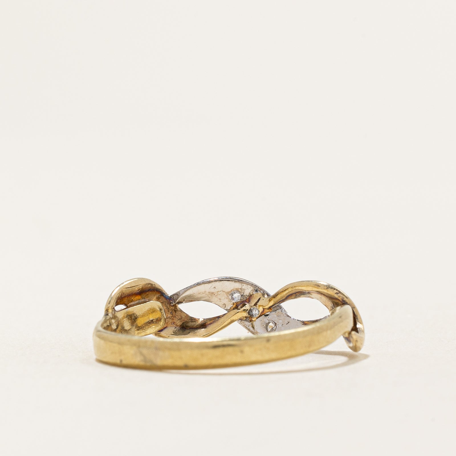 Three Stone Diamond Ring | 0.03ctw | SZ 7.25