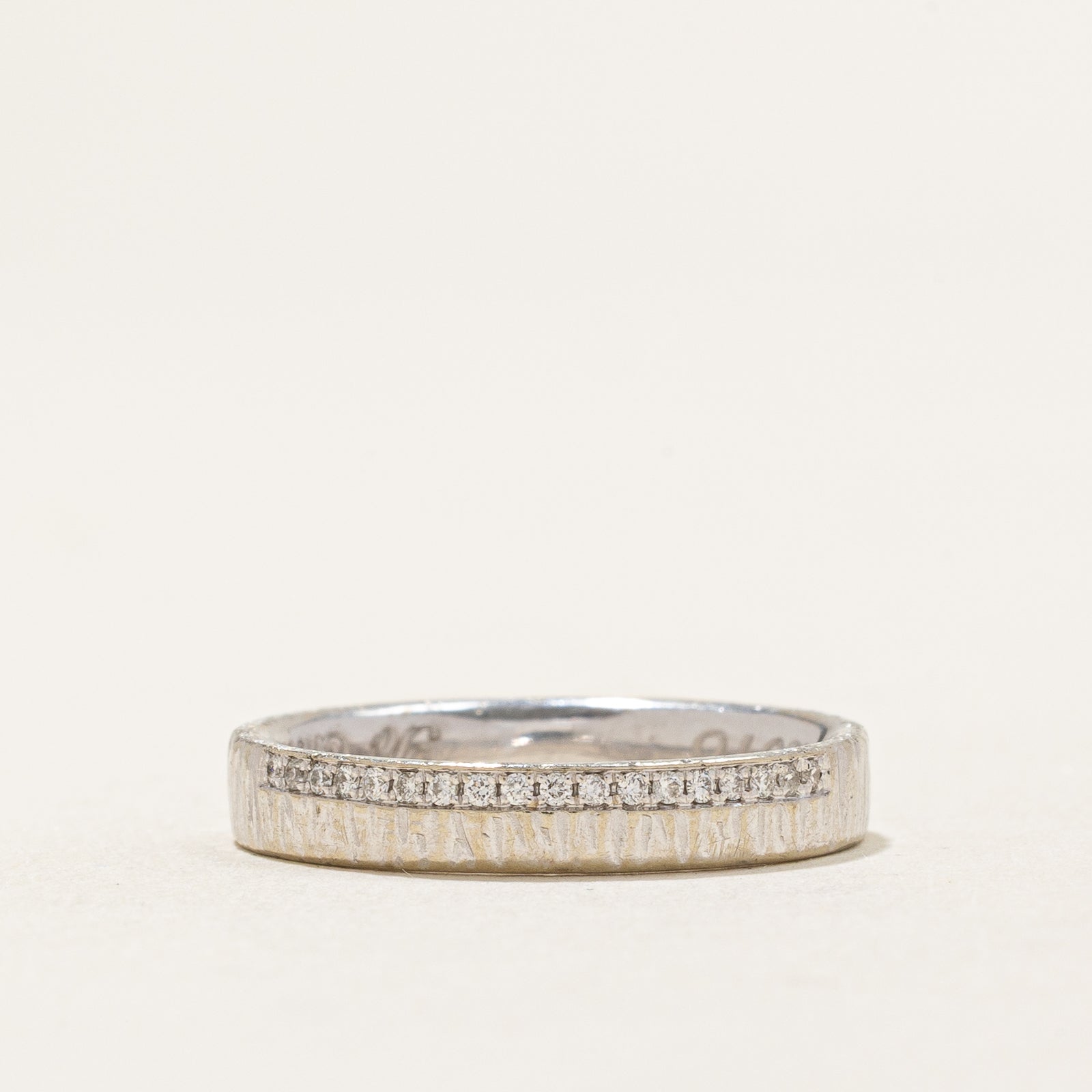 Diamond Accents Band | 0.018ctw | SZ 5