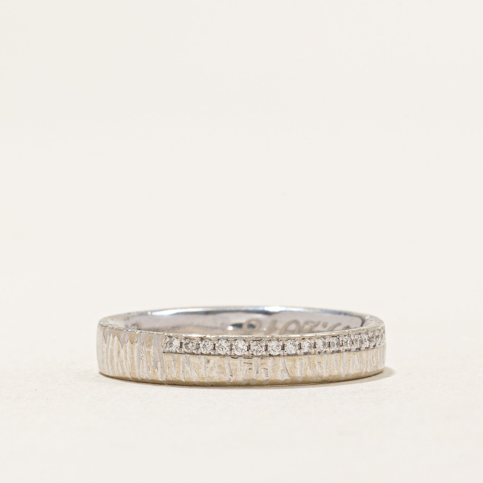 Diamond Accents Band | 0.018ctw | SZ 5