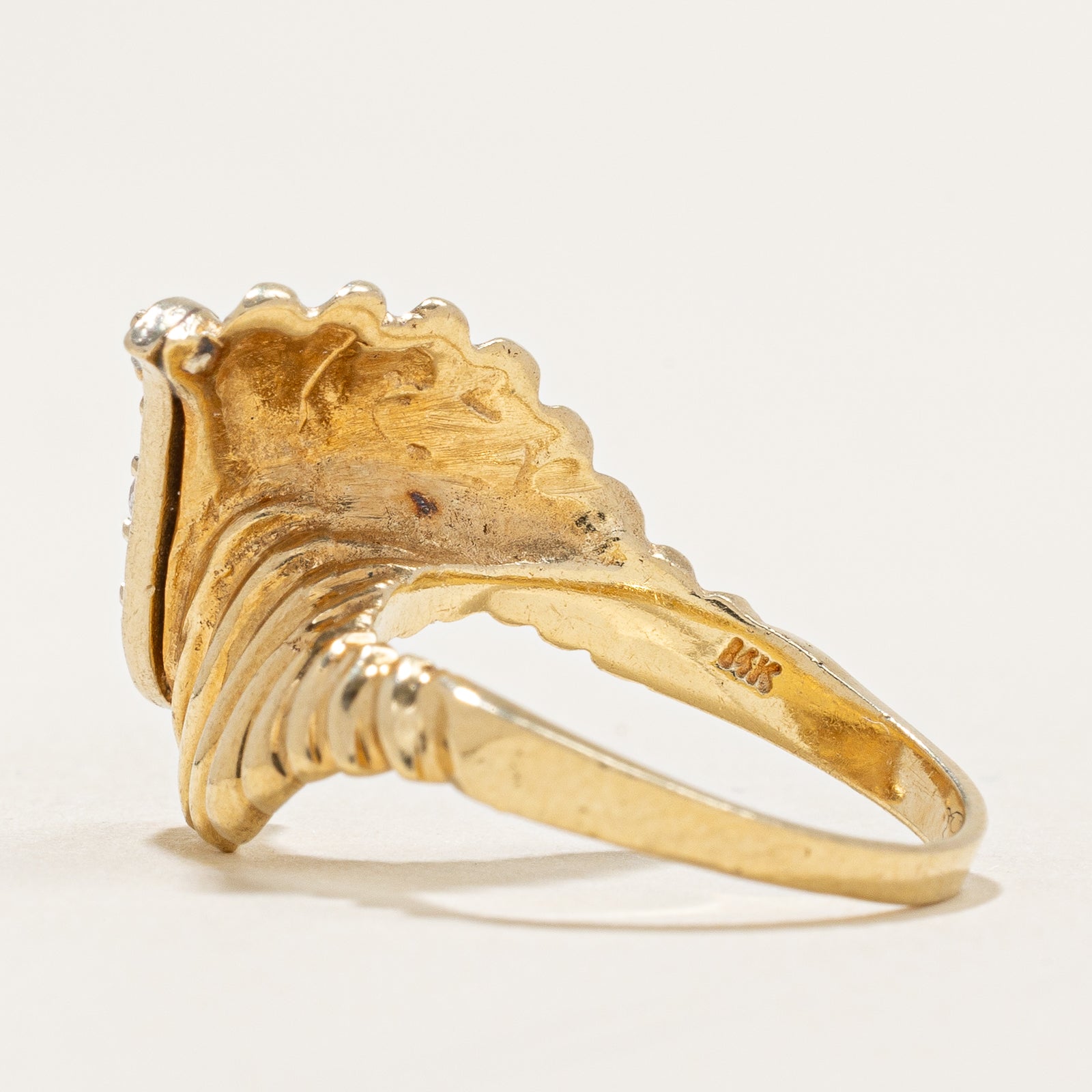 Diamond Accent Cocktail Ring | 0.13ctw | SZ 5.25