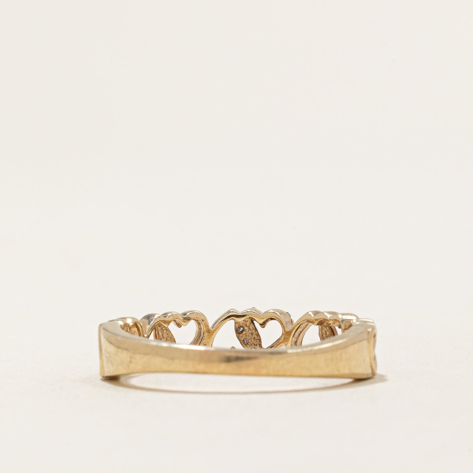 Diamond Heart Ring | 0.011ctw | SZ 7.5