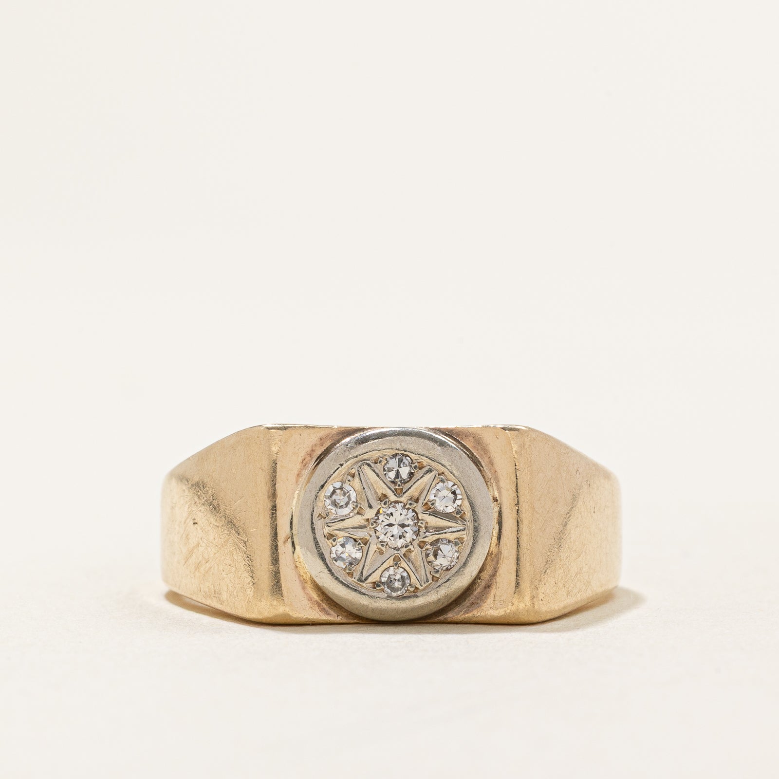 Diamond Cocktail Ring | 0.07ctw | SZ 10.5