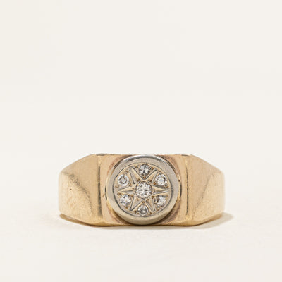 Diamond Cocktail Ring | 0.07ctw | SZ 10.5