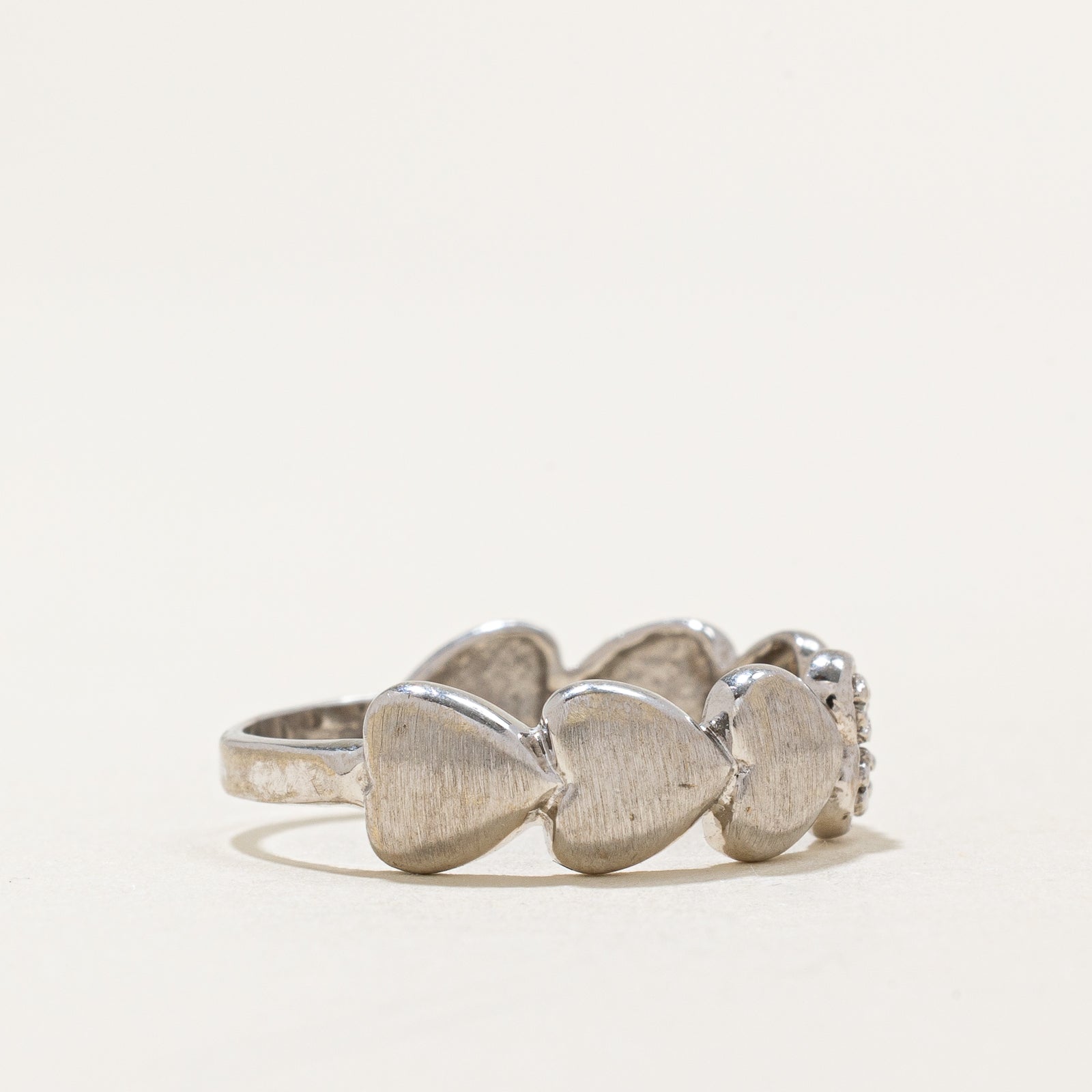 Diamond Heart Ring | 0.015ctw | SZ 7.5