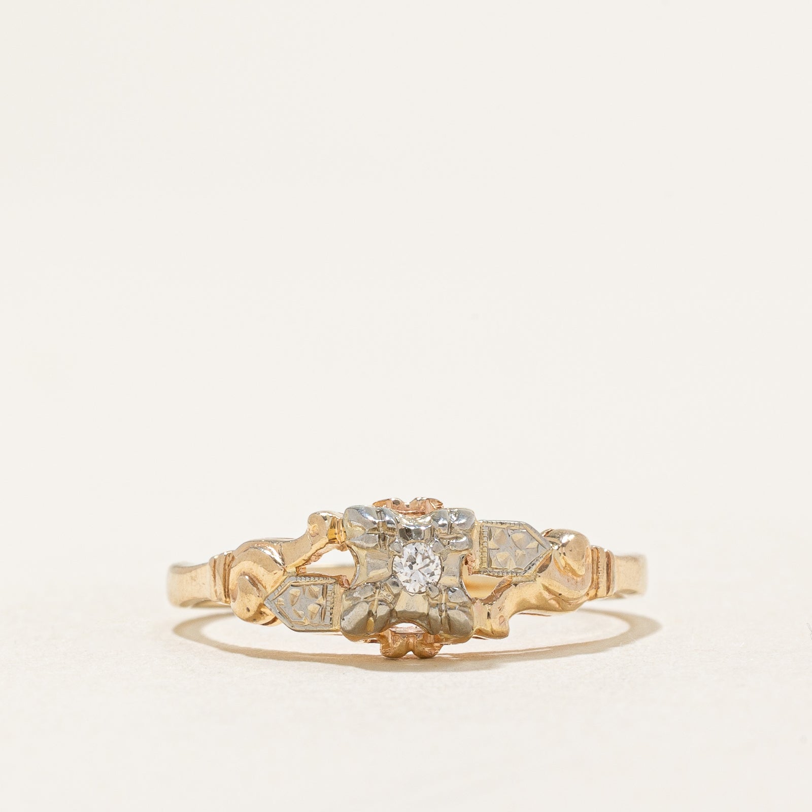 Single Stone Diamond Ring | 0.02ct | SZ 5.75