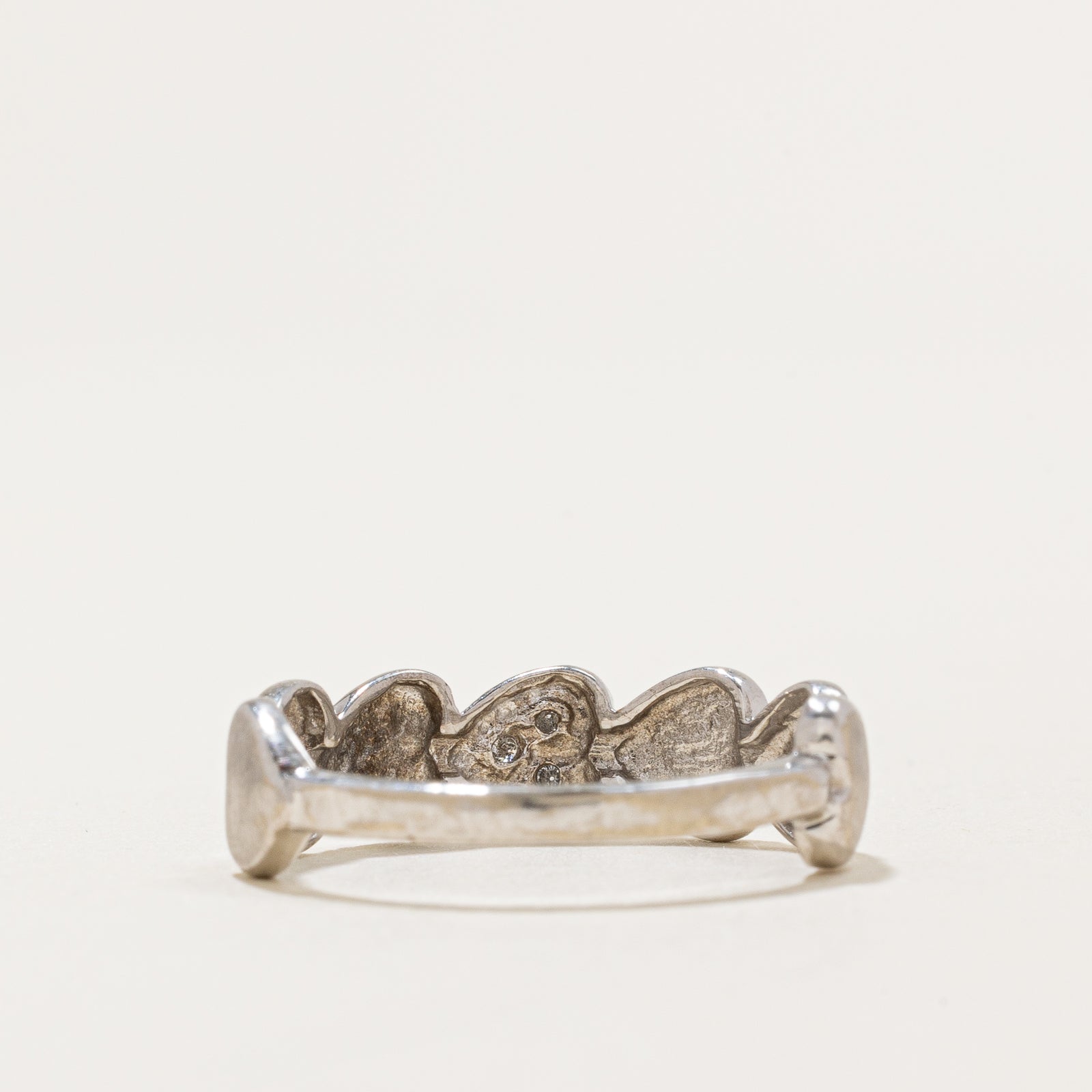 Diamond Heart Ring | 0.015ctw | SZ 7.5