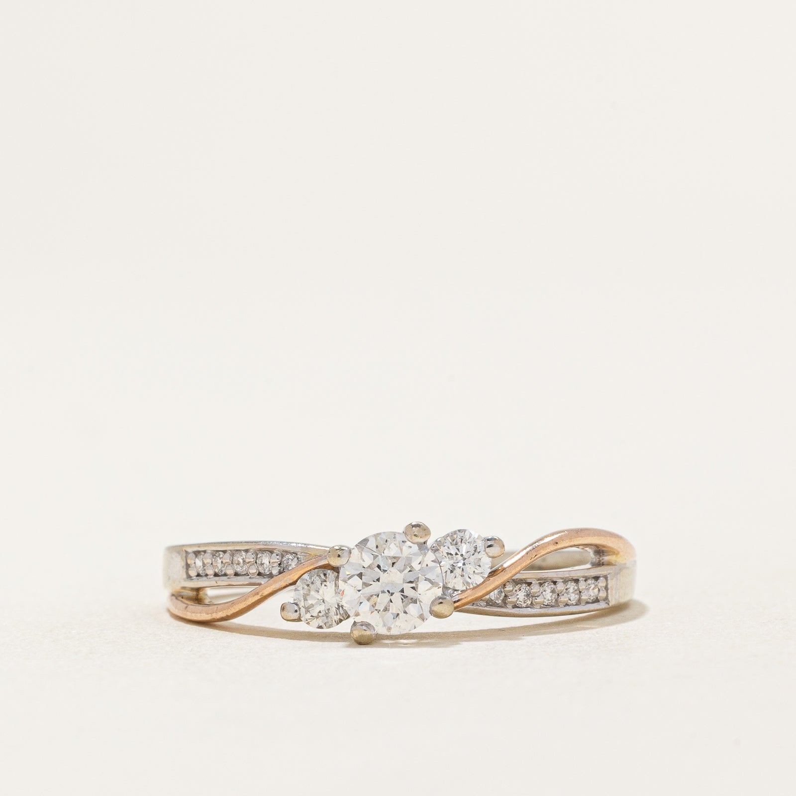 Diamond Engagement Ring | 0.58ctw | SZ 9.75
