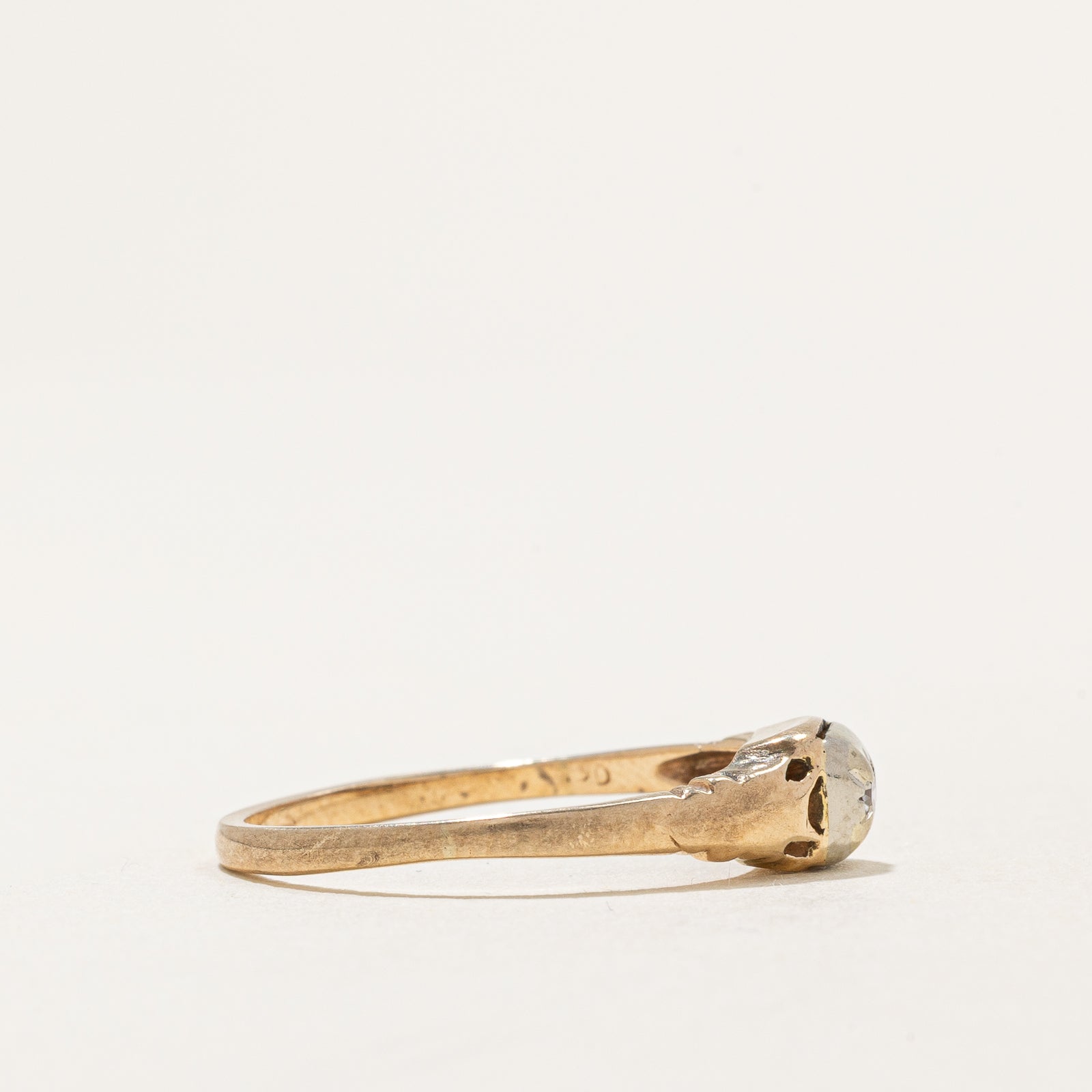 Single Stone Diamond Ring | 0.02ct | SZ 7.25