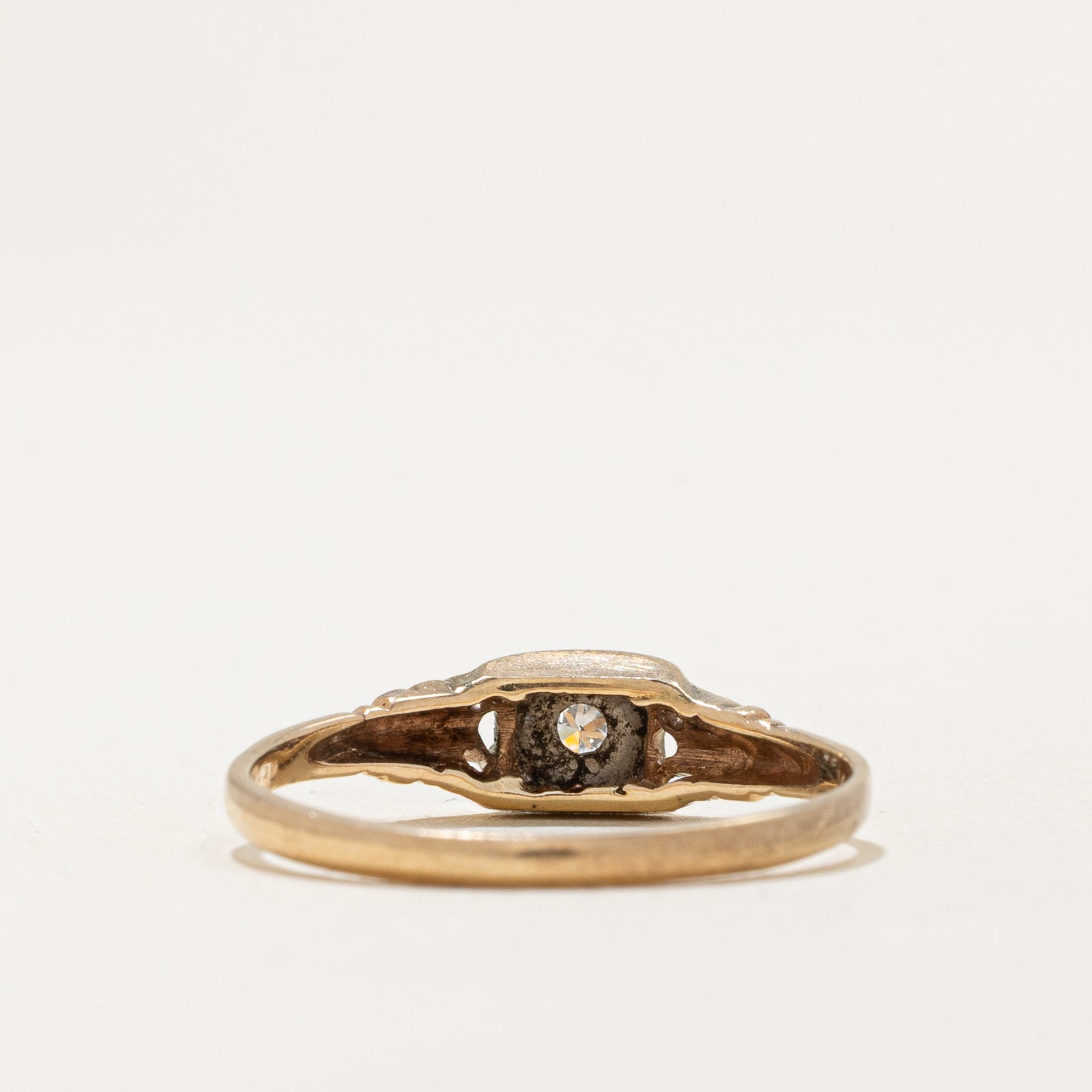 Single Stone Diamond Ring | 0.02ct | SZ 7.25