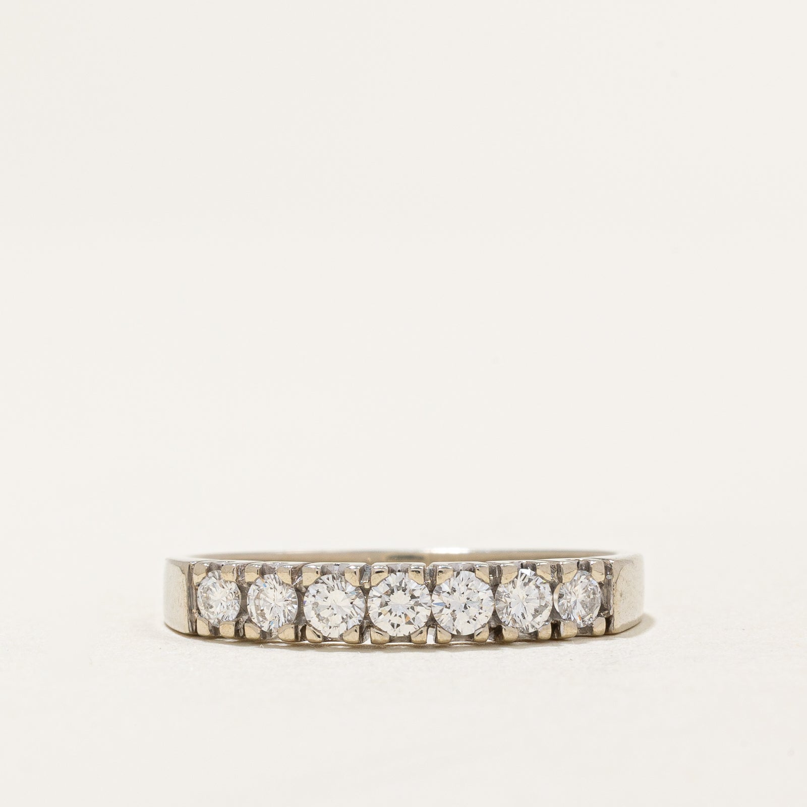 Semi Eternity Diamond Band | 0.32ctw | SZ 8.25