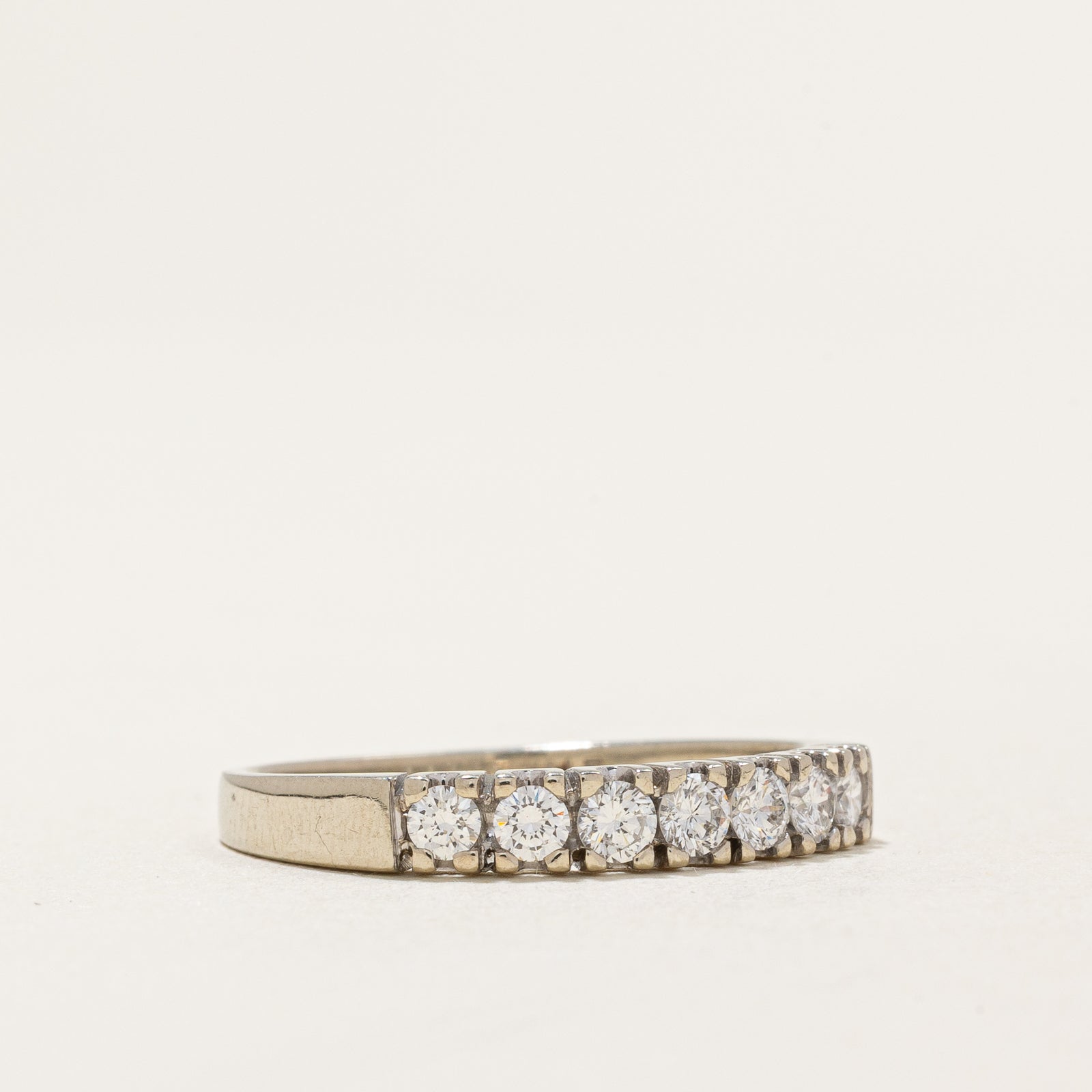 Semi Eternity Diamond Band | 0.32ctw | SZ 8.25