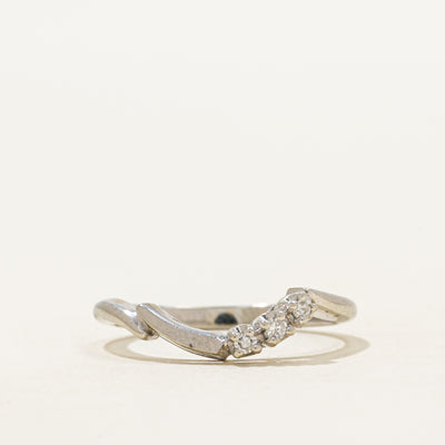 18k Diamond Contour Ring | SZ 5.25