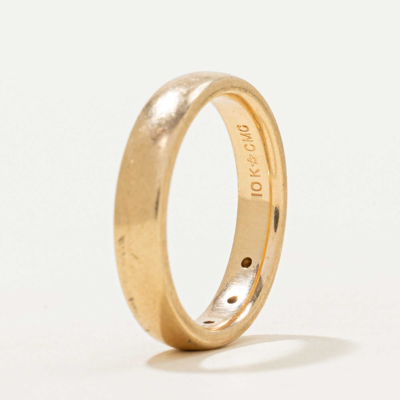 Three-Stone Diamond Band | 3.75mm | SZ 5.25