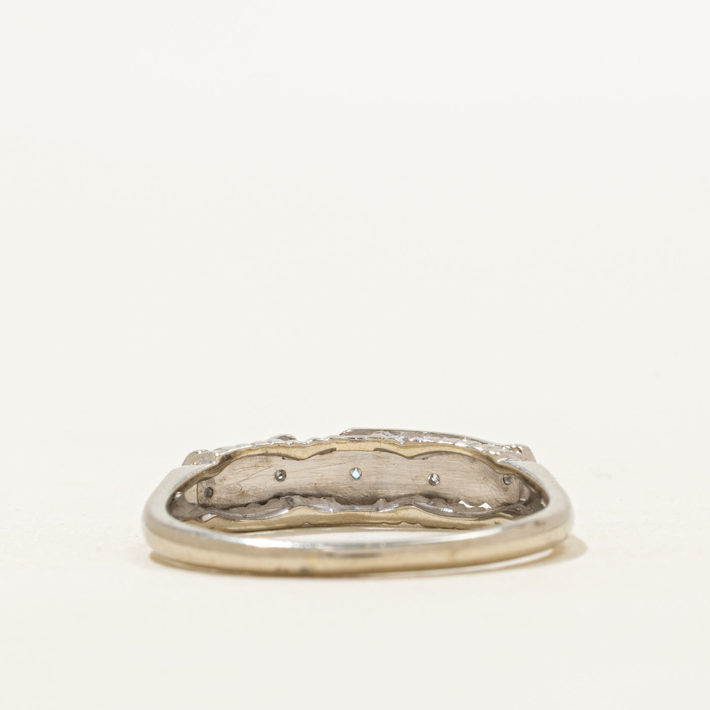 Five Stone Diamond Ornate Ring | SZ 7.25