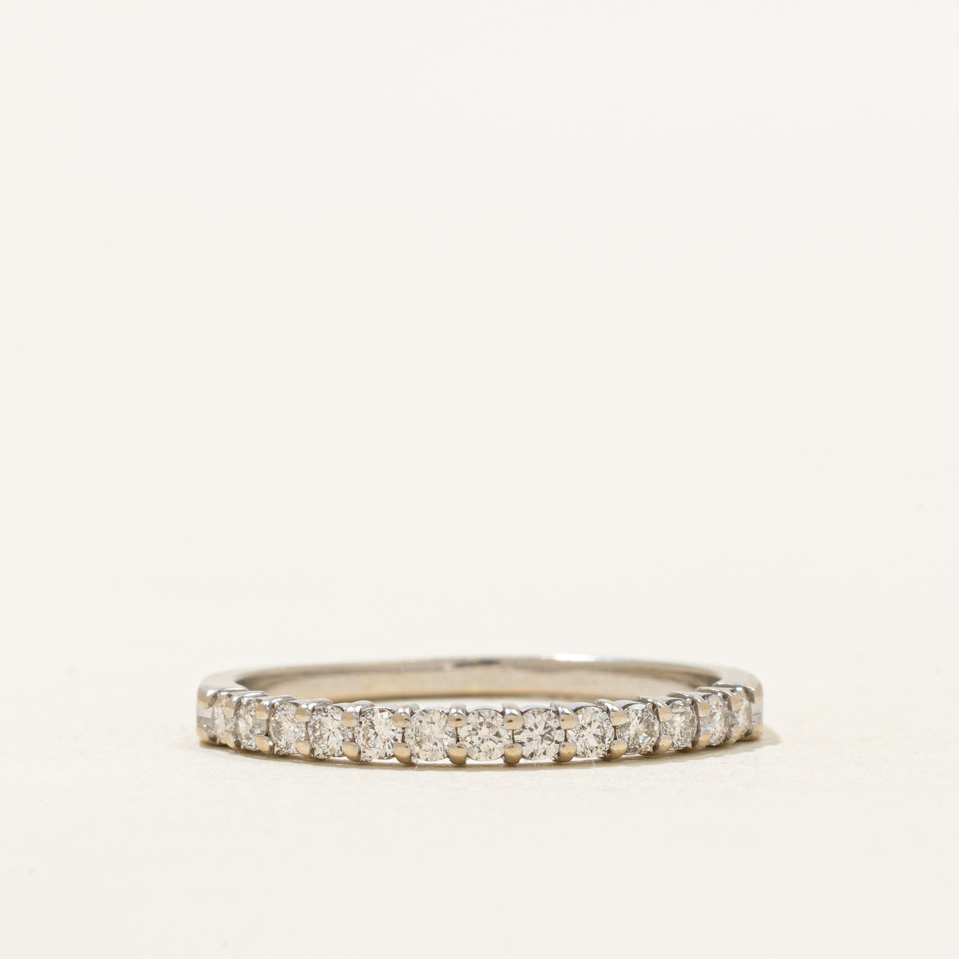 Semi Eternity Diamond Band | 1.4mm | SZ 6.5