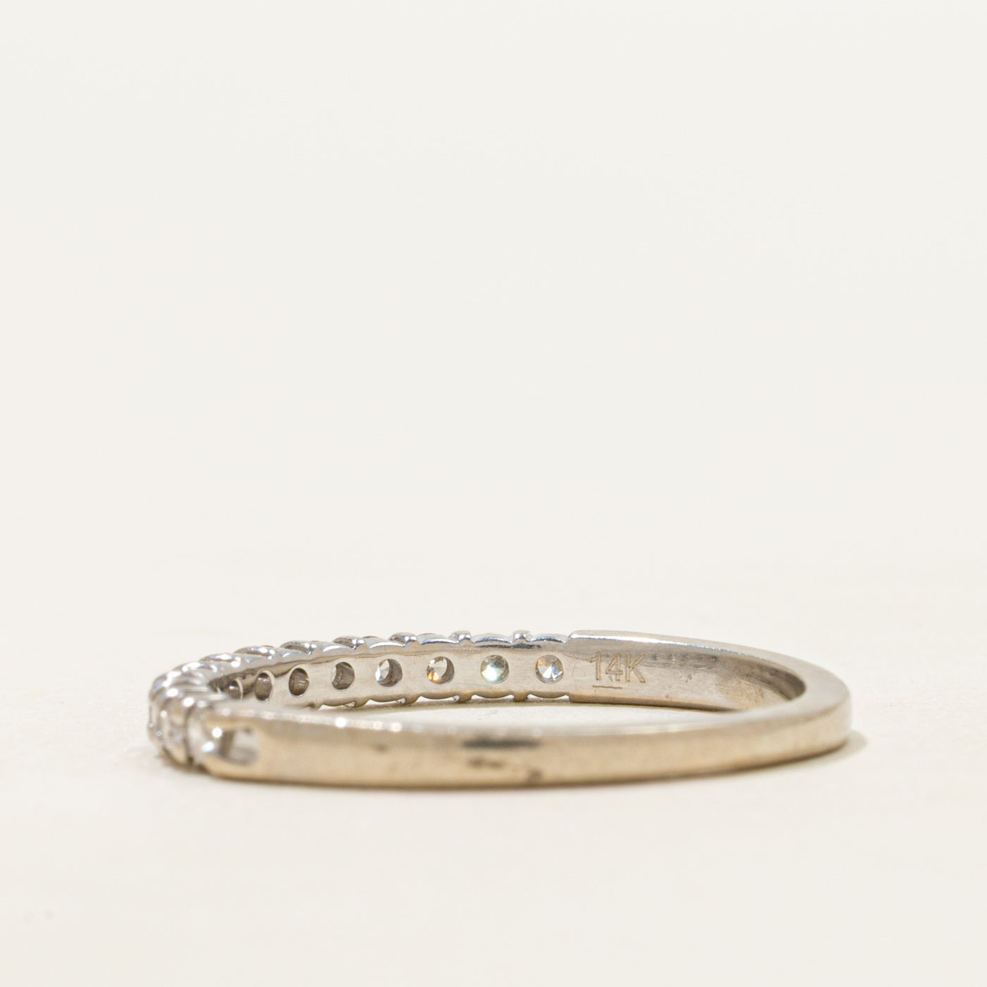 Semi Eternity Diamond Band | 1.4mm | SZ 6.5