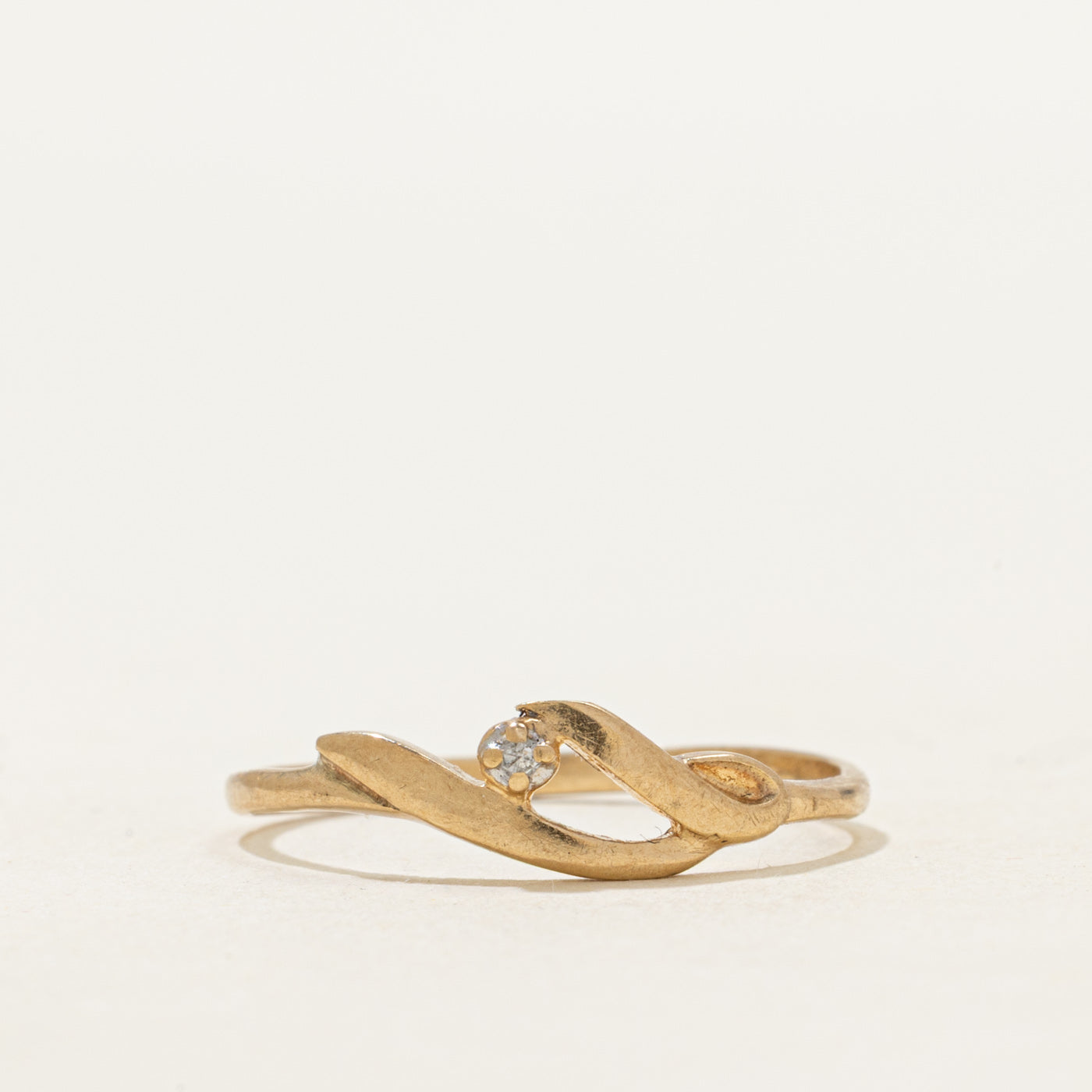 Diamond Wavy Ring | SZ 7