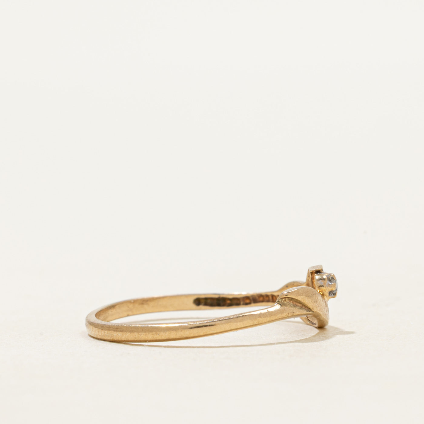 Diamond Wavy Ring | SZ 7