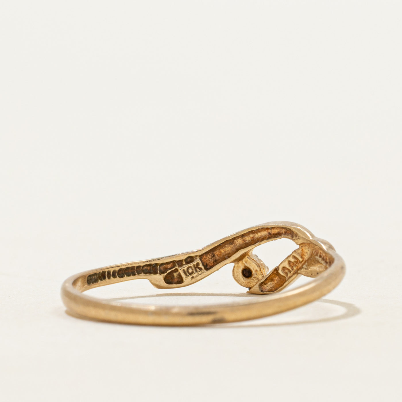 Diamond Wavy Ring | SZ 7