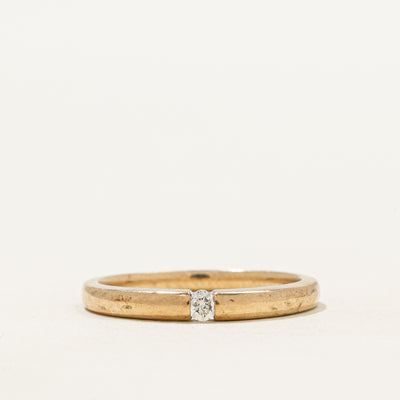Tension Set Diamond Petite Ring | SZ 5.75