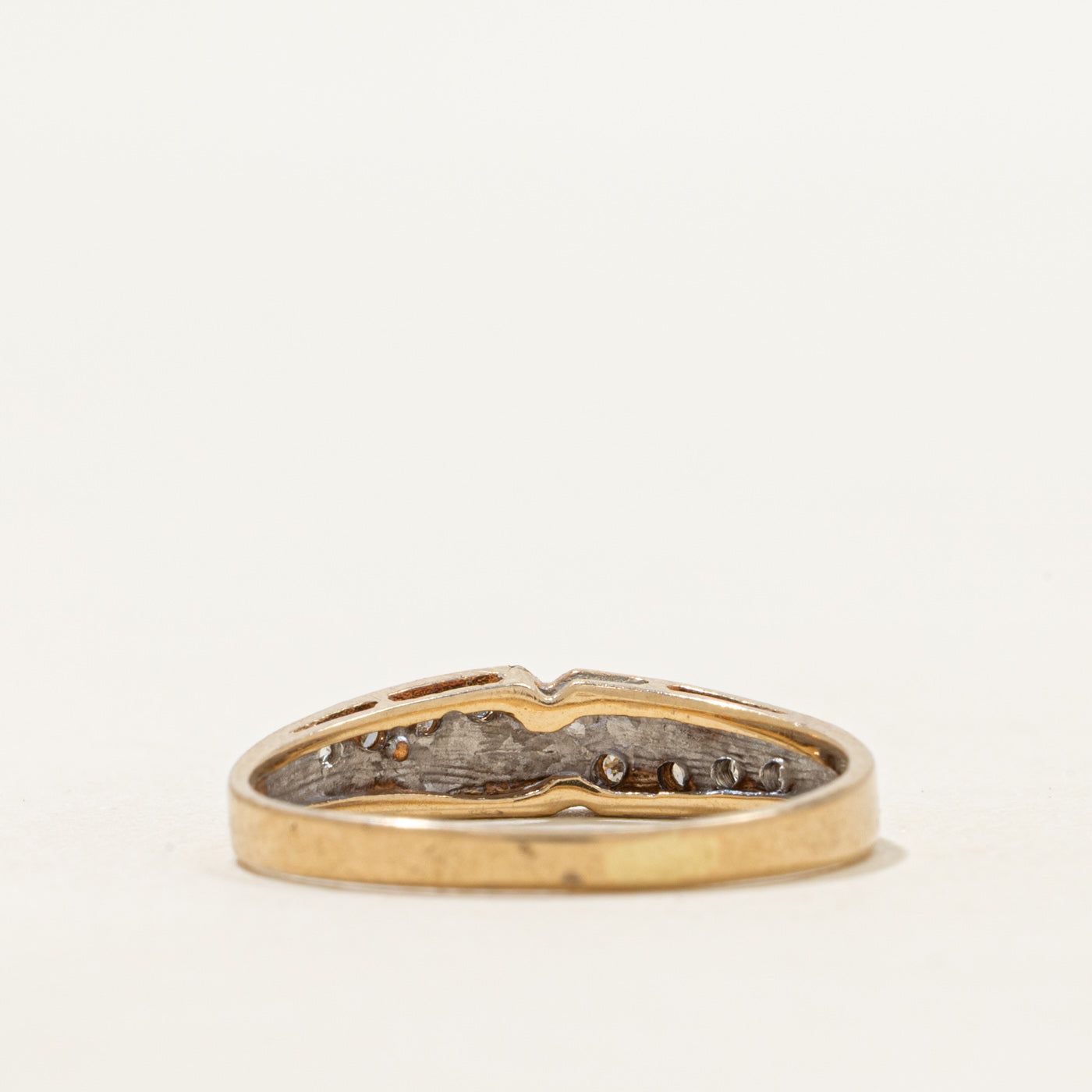 Split Row Diamond Ring | SZ 6.75