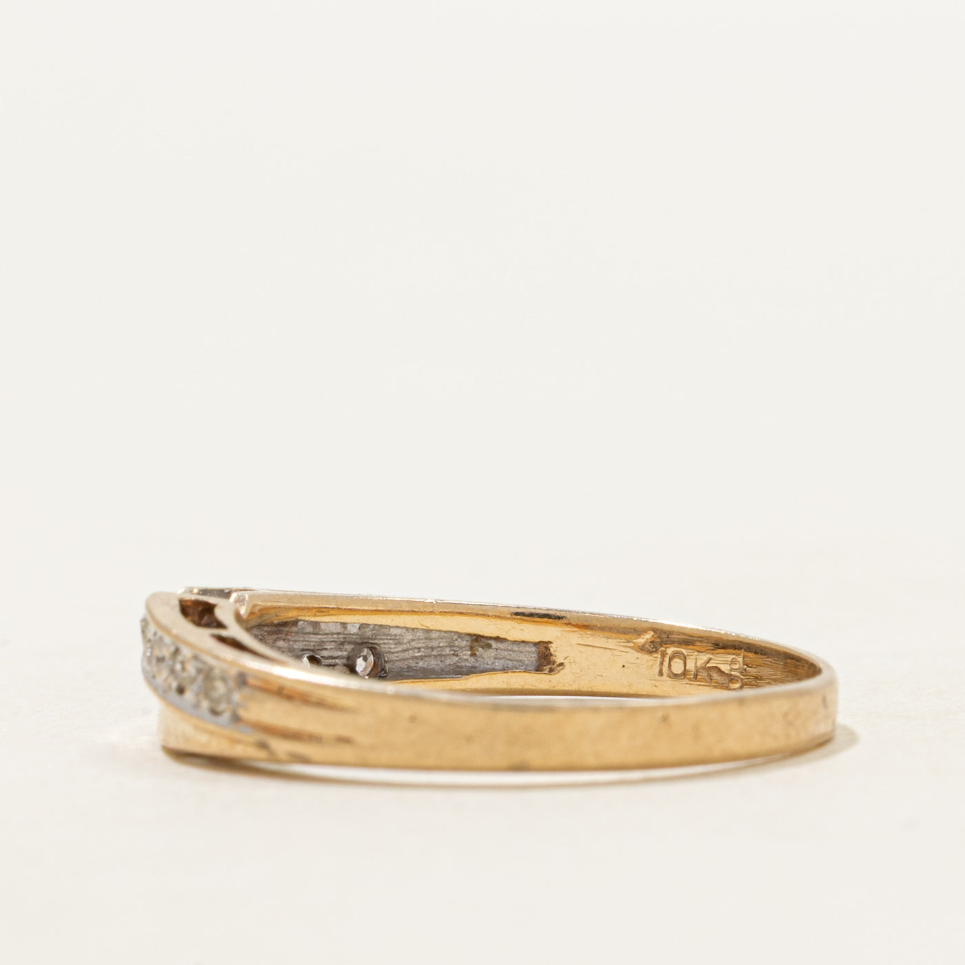 Split Row Diamond Ring | SZ 6.75