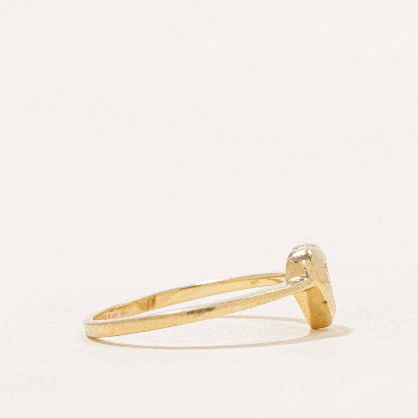 Diamond Heart Ring | 0.12ct | SZ 7